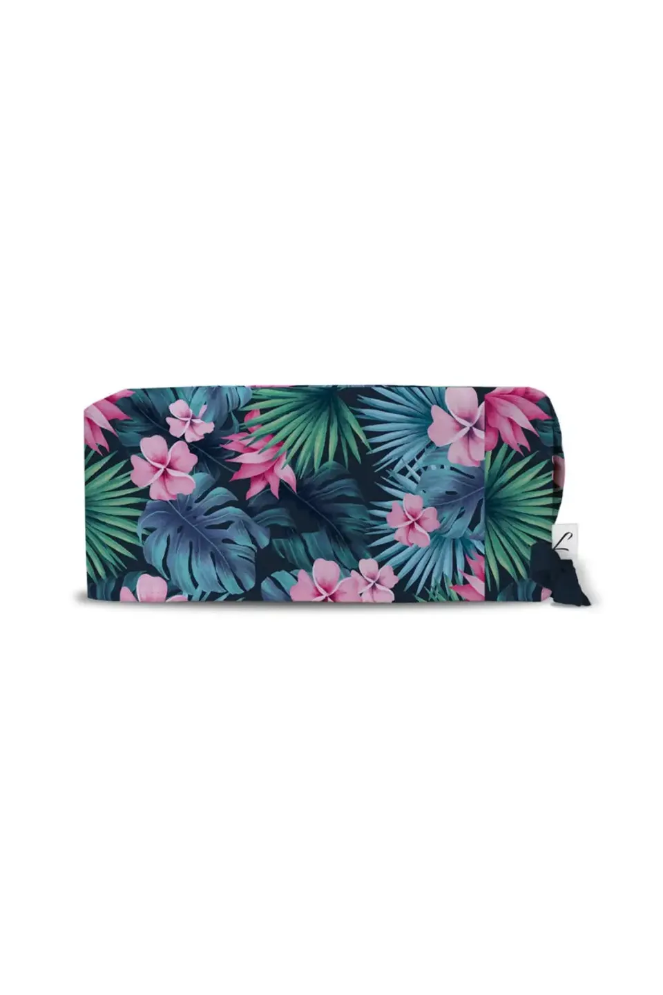 Aelin Paris calot de bloc bleu marine feuilles cheveux courts