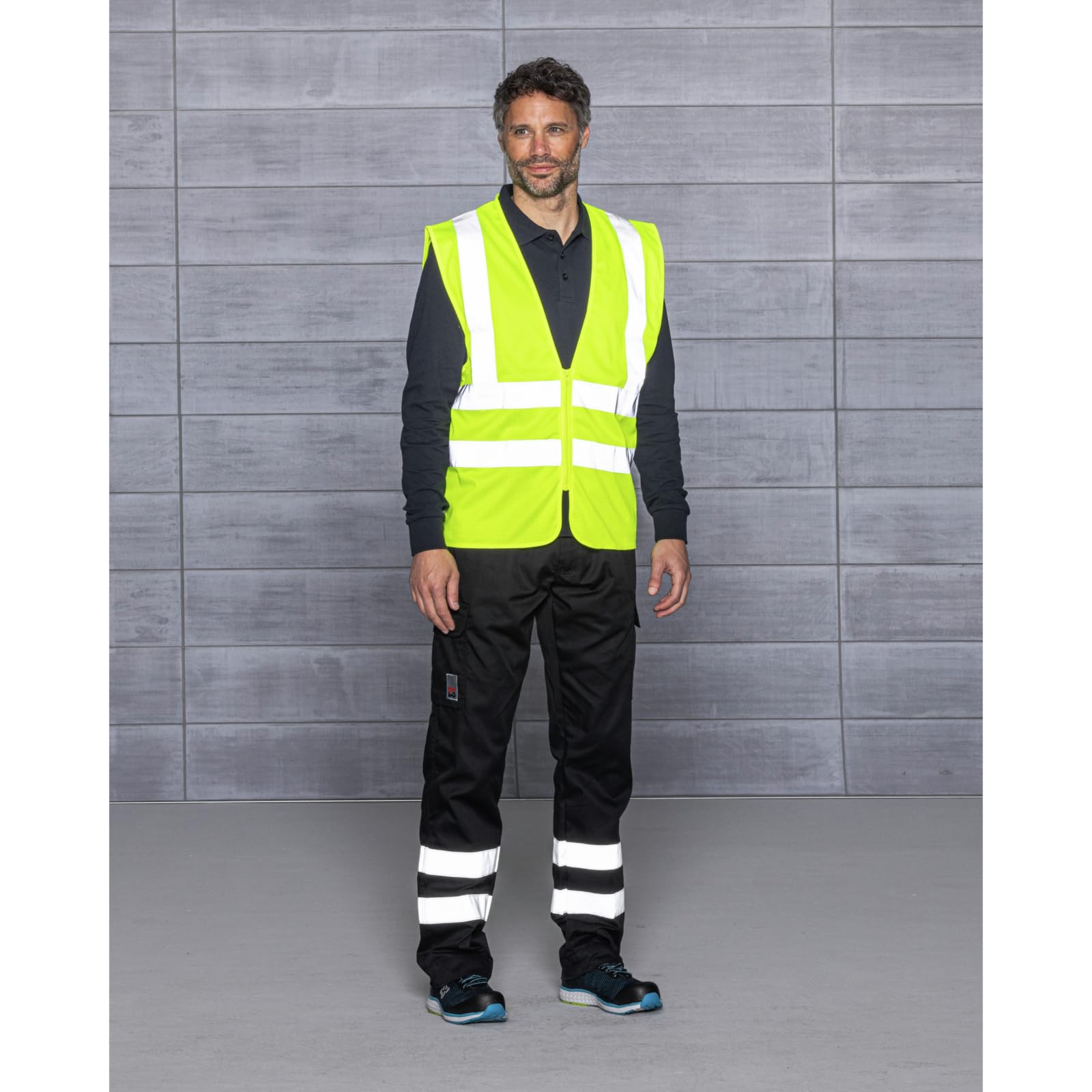 Würth MODYF Lumen gilet haute-visibilité jaune mesh