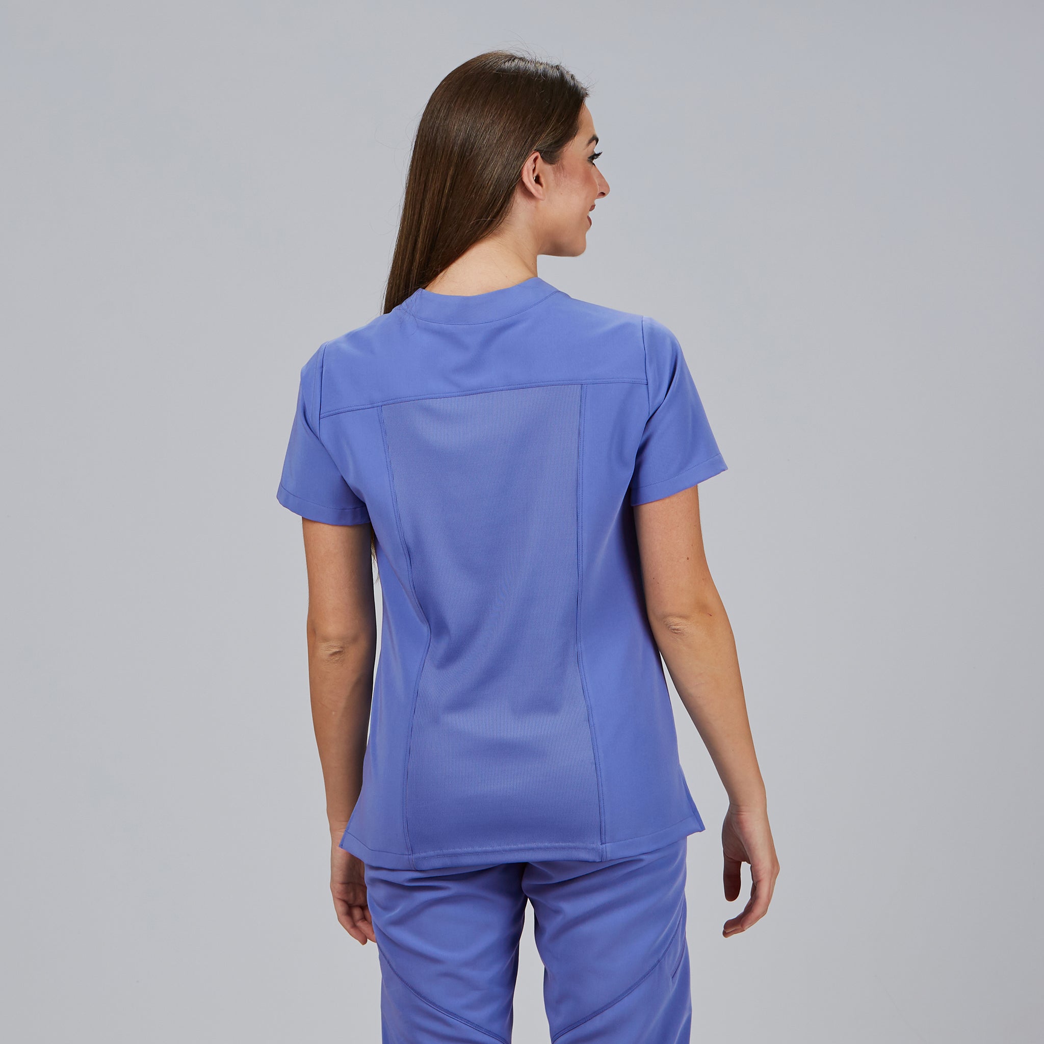 GARY'S Marla blouse médicale femme noire manches courtes