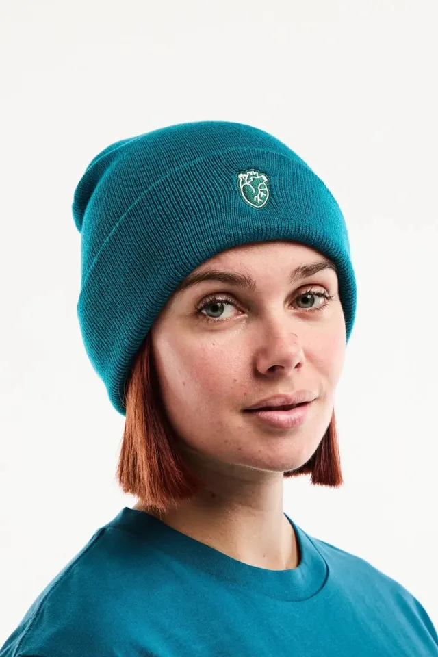 Aelin Paris bonnet cœur anatomique maille taille unique