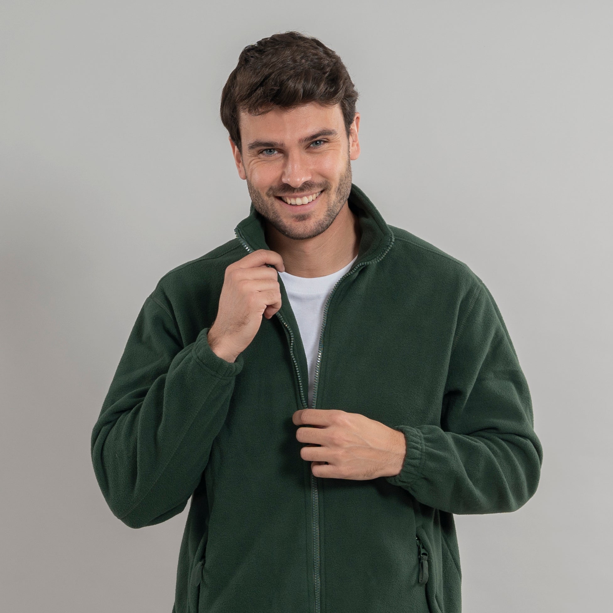 Gary's Ponferrada Veste Polaire Homme Noir Zippée