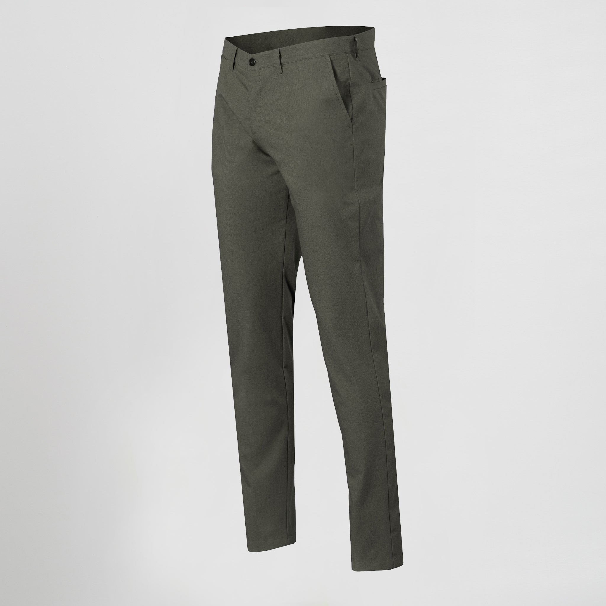 GARY'S pantalon chino homme noir slim stretch coton