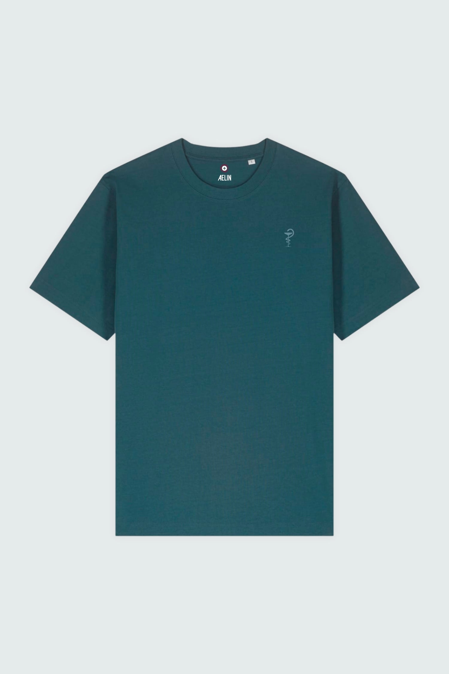 Aelin Slimfit NEW T-shirt heavy coton pharmacie noir