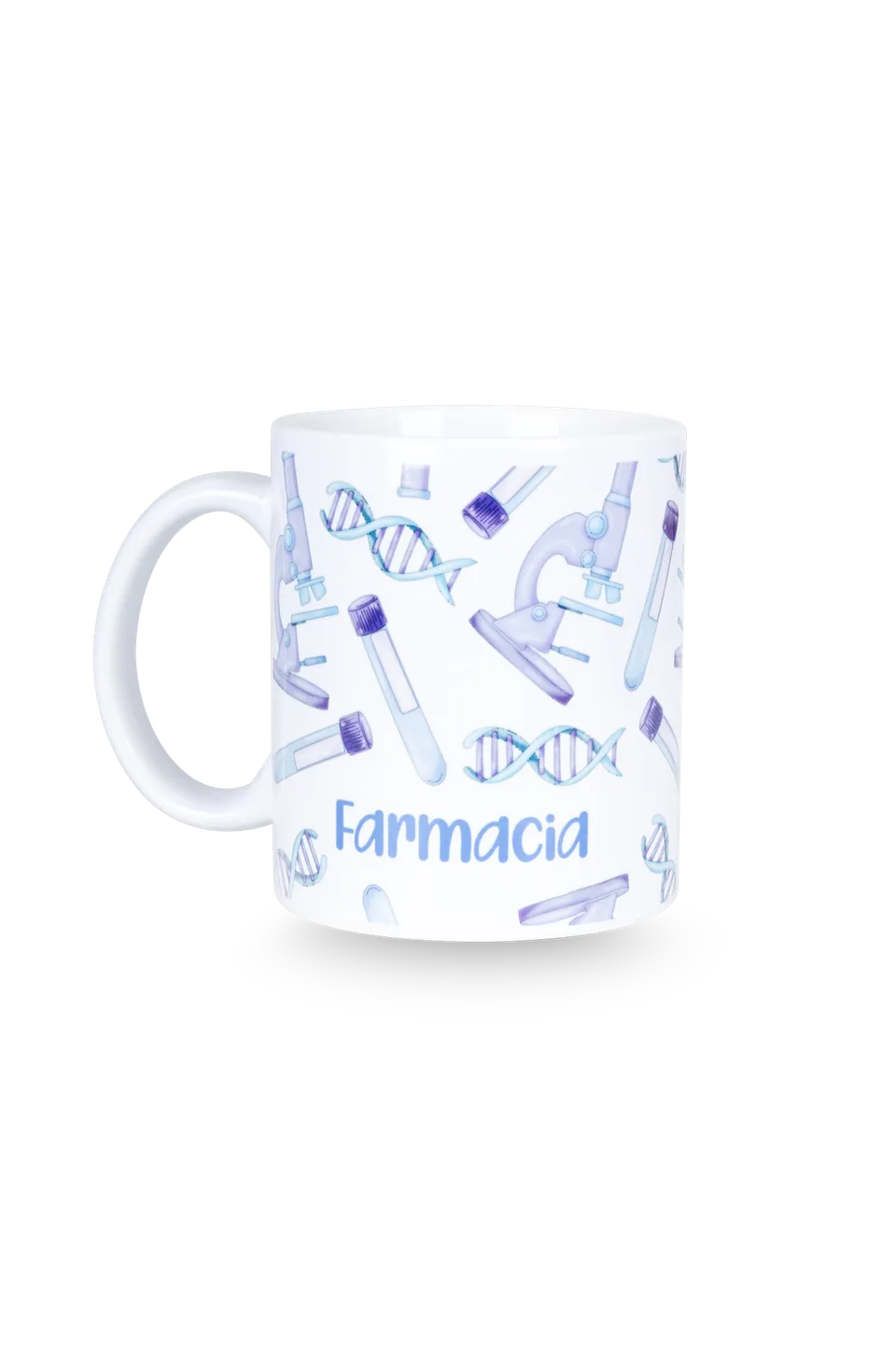Enfermania Laboratoire mug céramique blanc 350 ml pharmacie