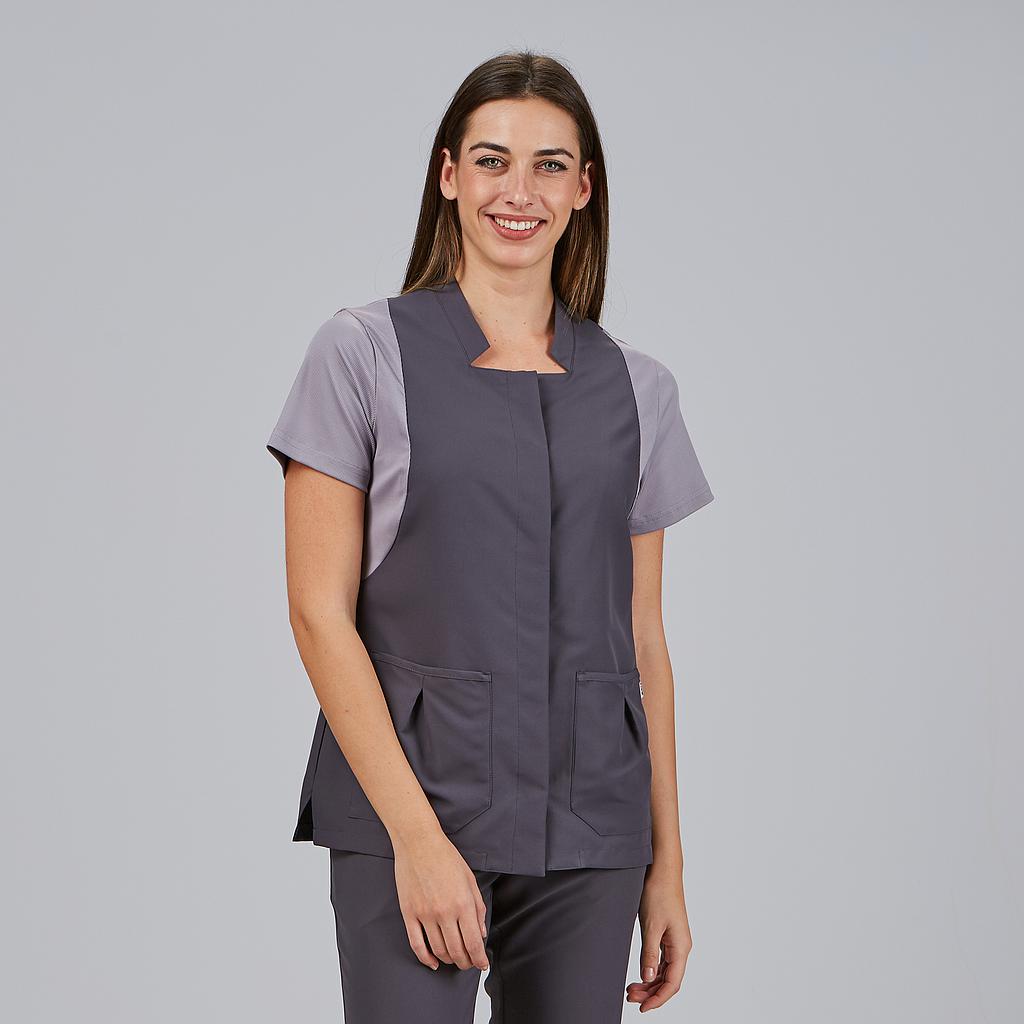 Gary's Carmina blouse médicale femme marine manches courtes M