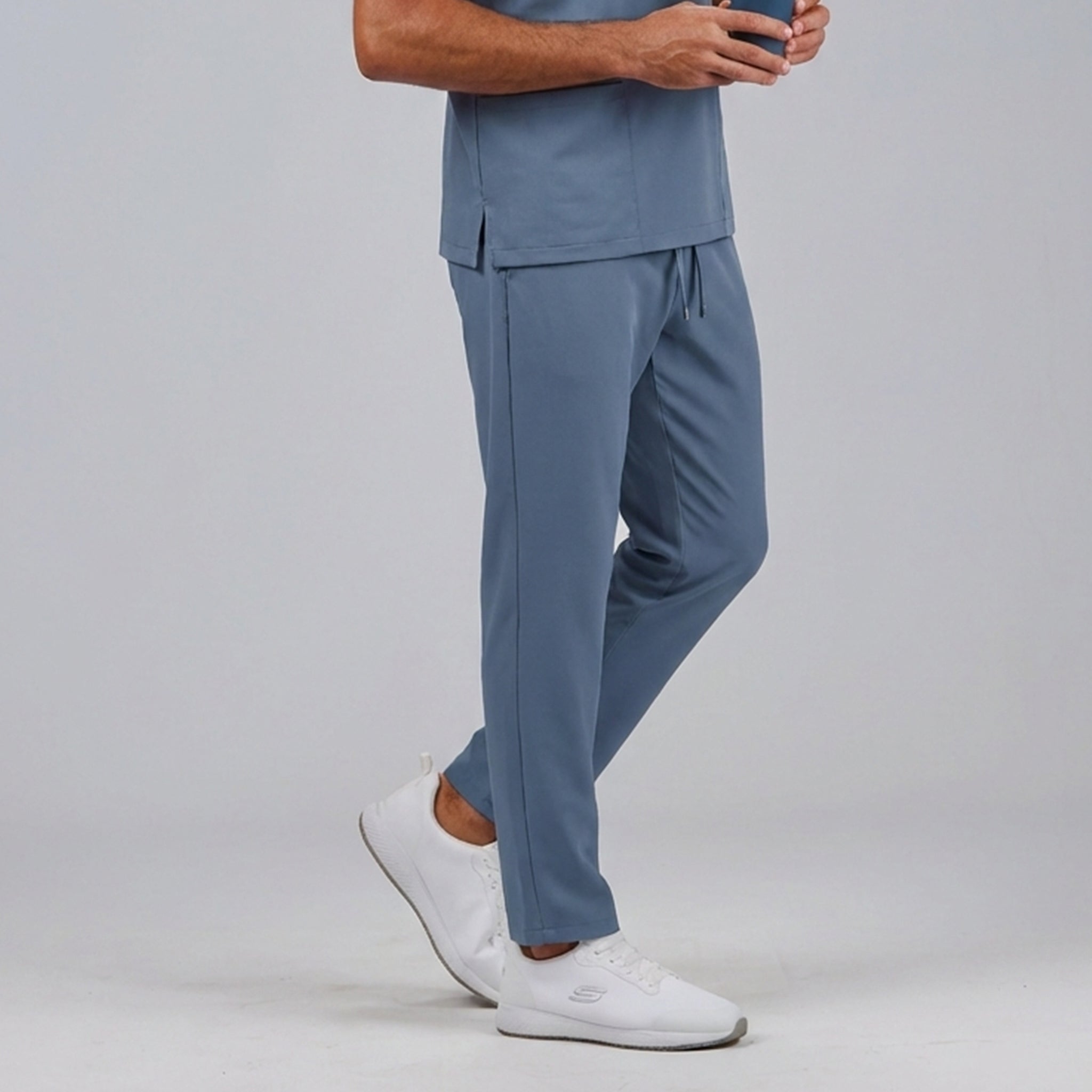 GARY'S Pants pantalon médical homme noir microfibre poches