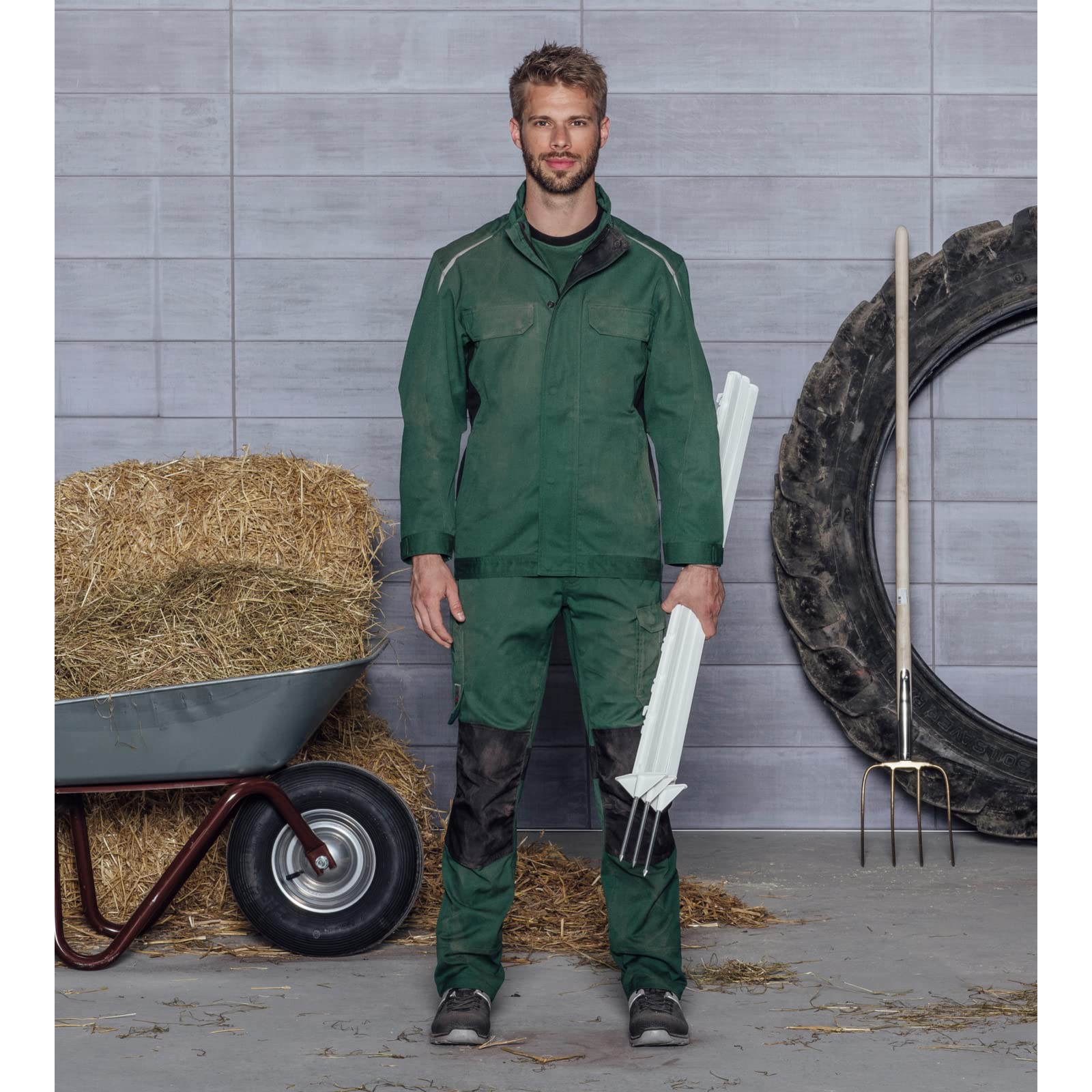 Würth MODYF Cetus pantalon travail vert noir sans métal