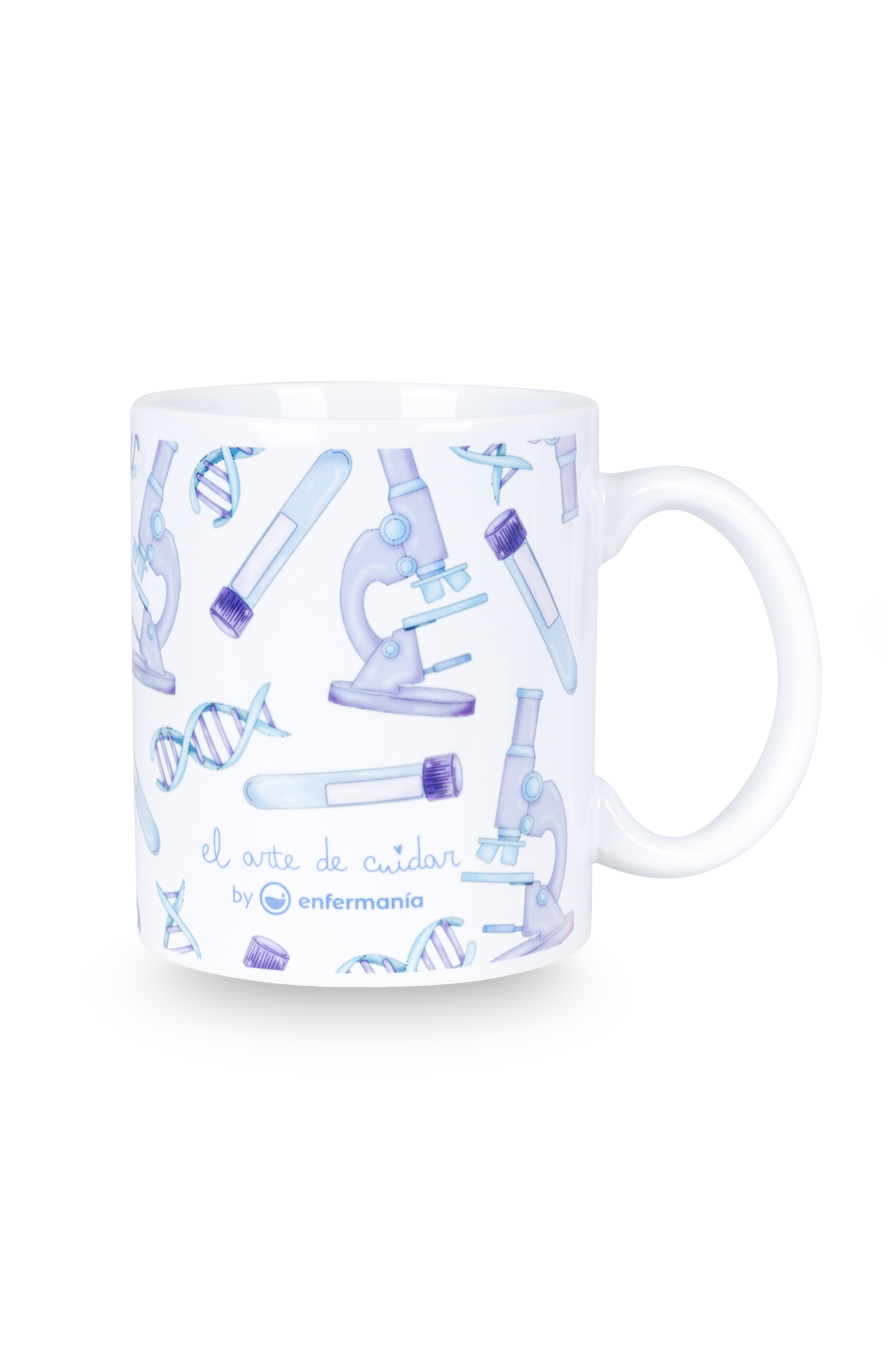 Enfermania Laboratoire mug céramique blanc 350 ml pharmacie