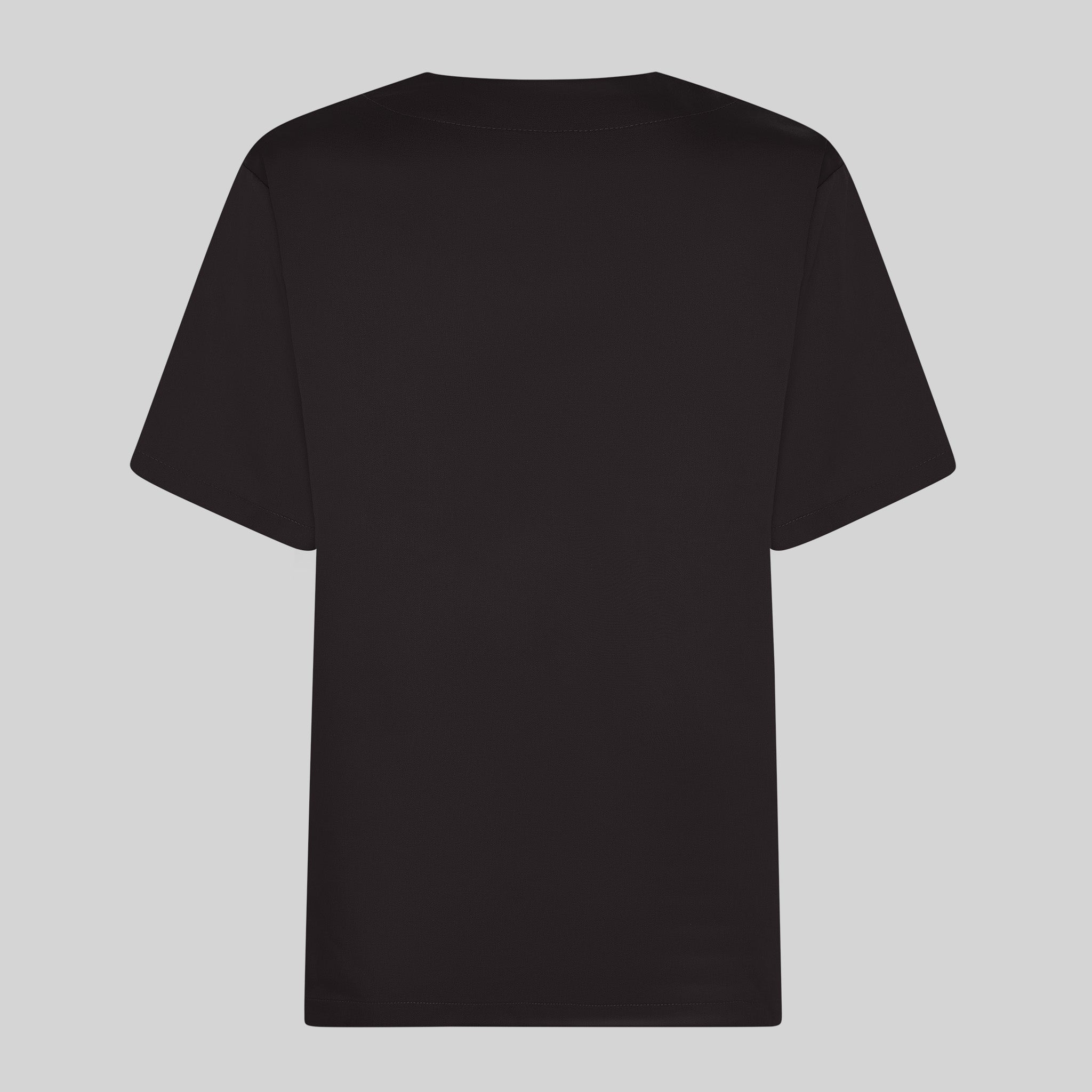 GARY'S Blouse tunique médicale col V noire manches courtes