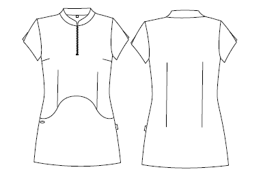 Gary's Blouses blouse Jamaica femme blanche