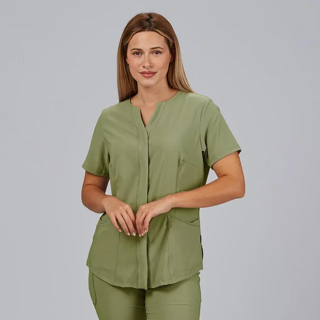 GARY'S Dulcinea Blouse médicale femme noire 5 poches