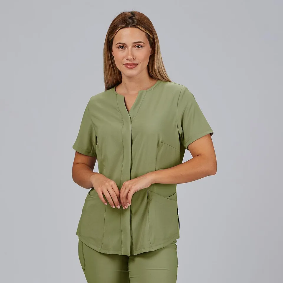 GARY'S Dulcinea Blouse médicale femme noire 5 poches