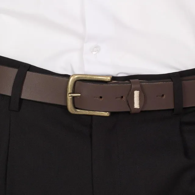 Gary's Add-Ons Belt Sport ceinture cuir marron 90