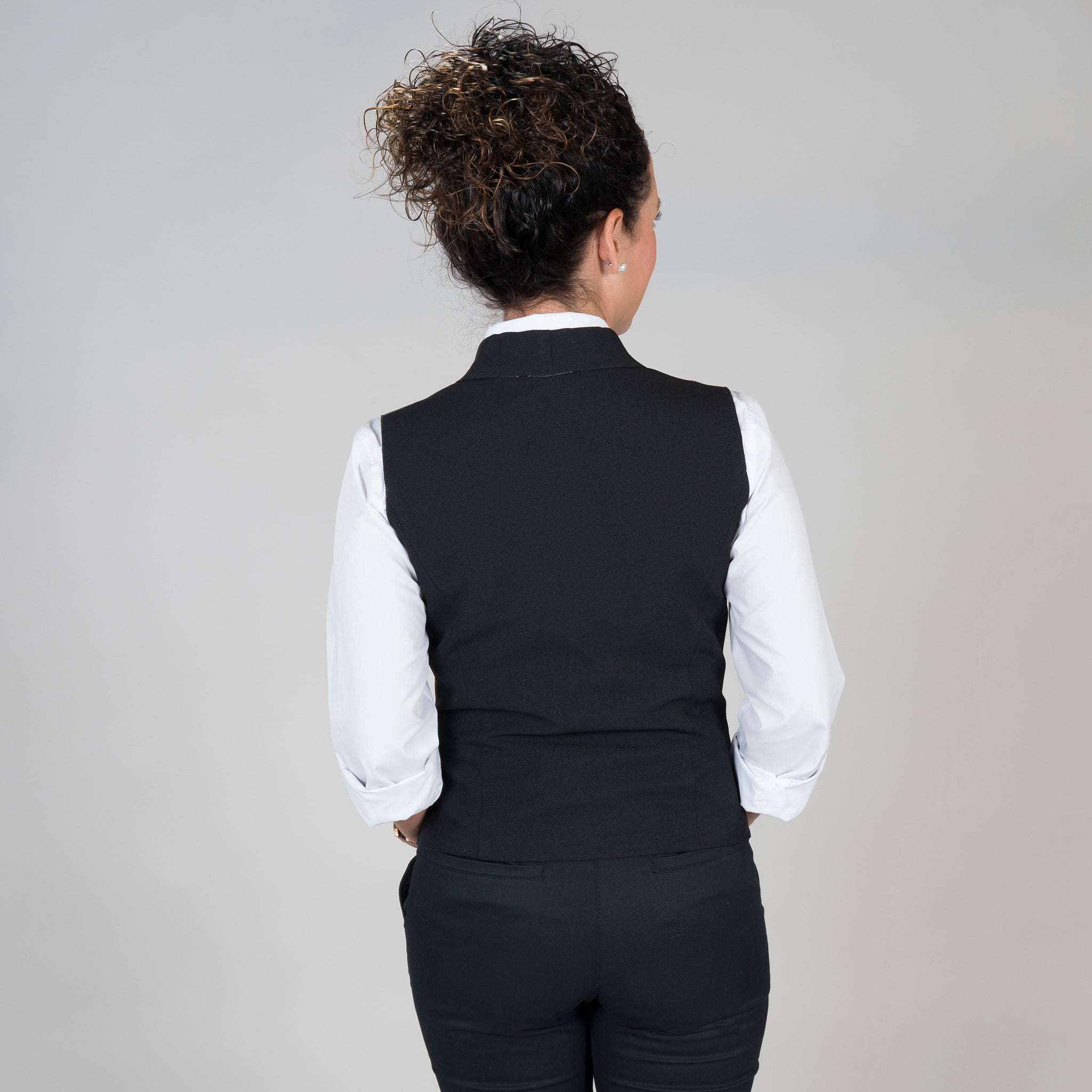 GARY'S Campero gilet femme raya campera polyester viscose