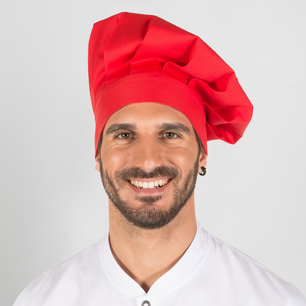 Gary's toque chef velcro noire équipement cuisine