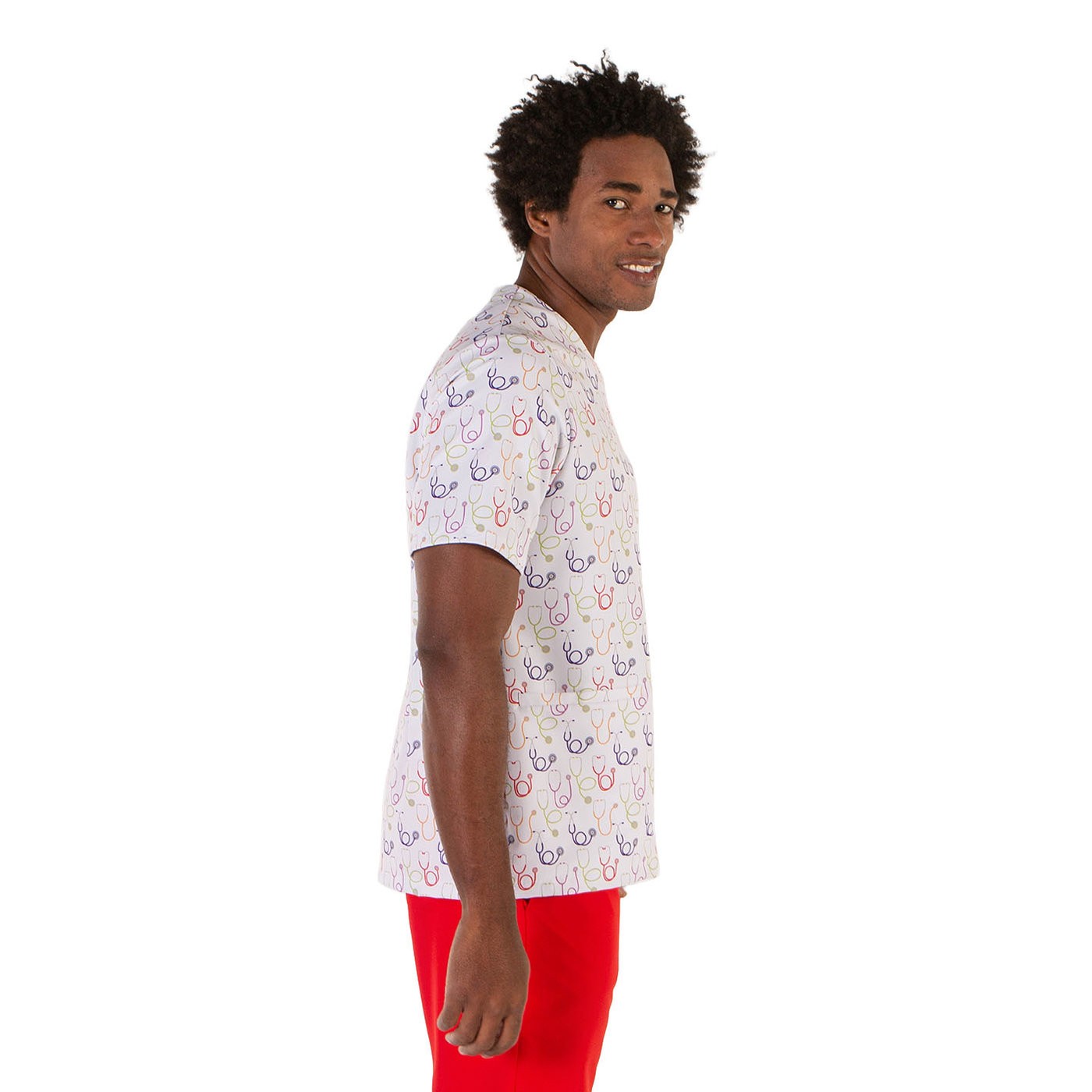Enfermania Ropa Blouse médicale Fonendos microfibre unisexe