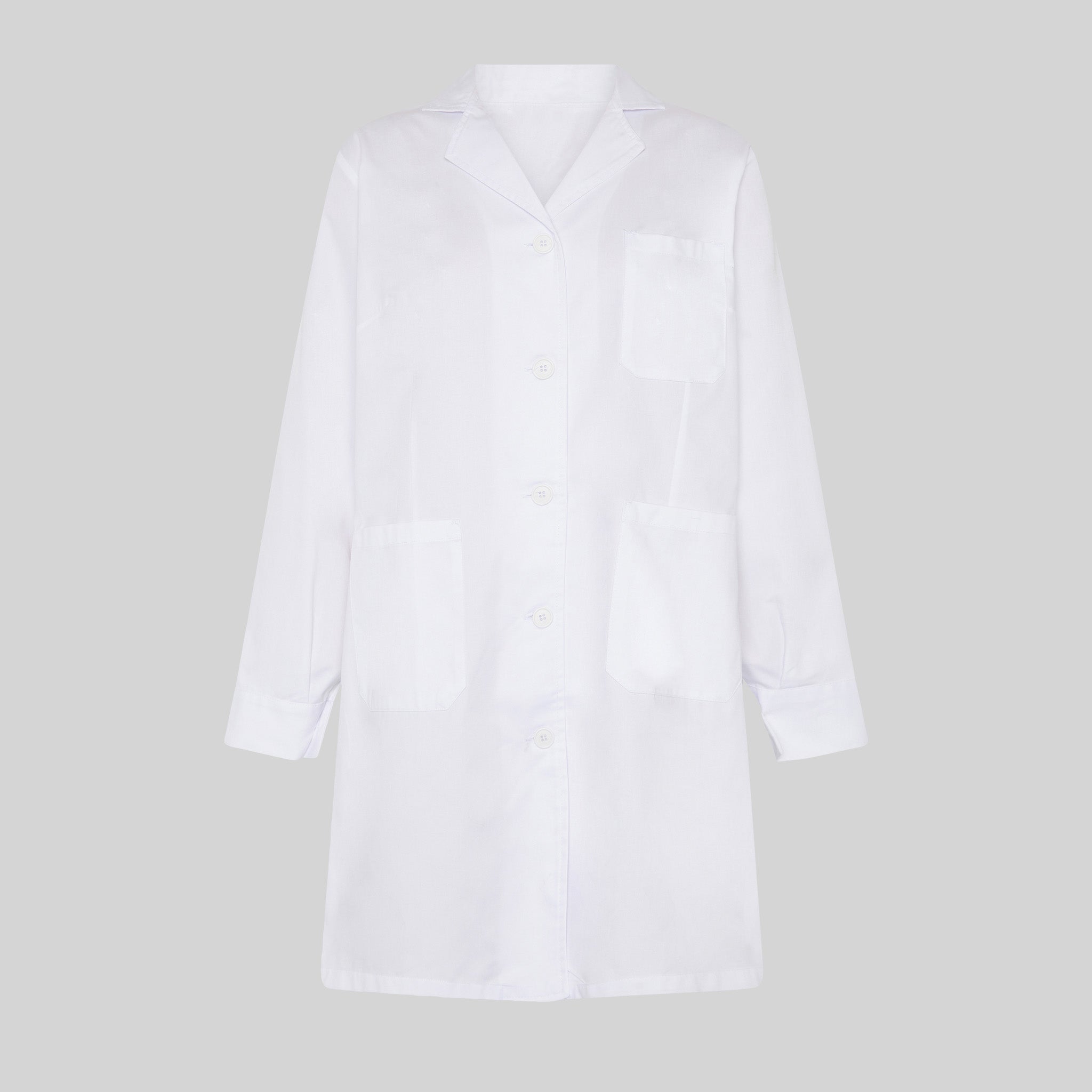 GARY'S Robes blouse blanche femme twill manches longues
