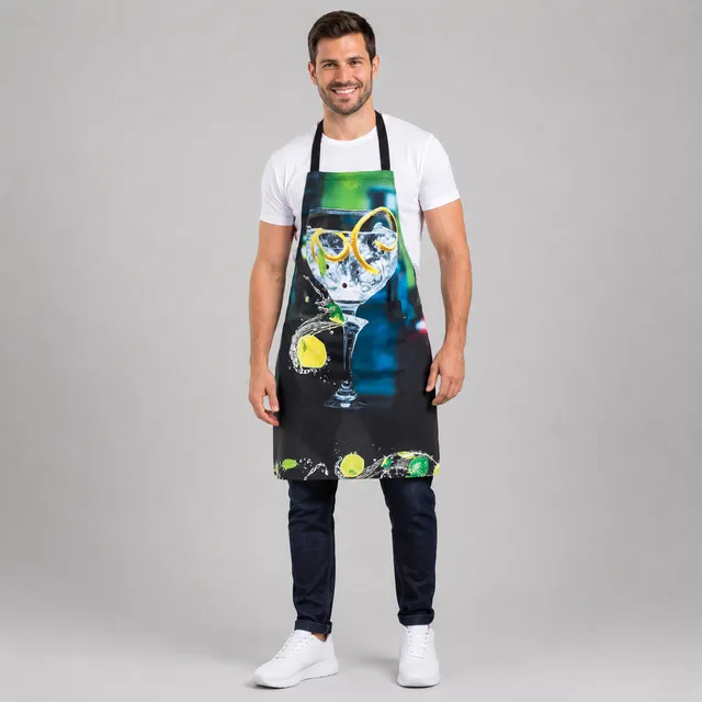 Gary's Gintonic tablier bavette imprimé poche 80x69