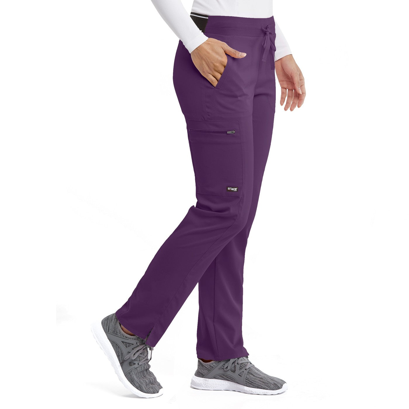 Enfermania Grey's Anatomy pantalon médical femme aubergine XS-L