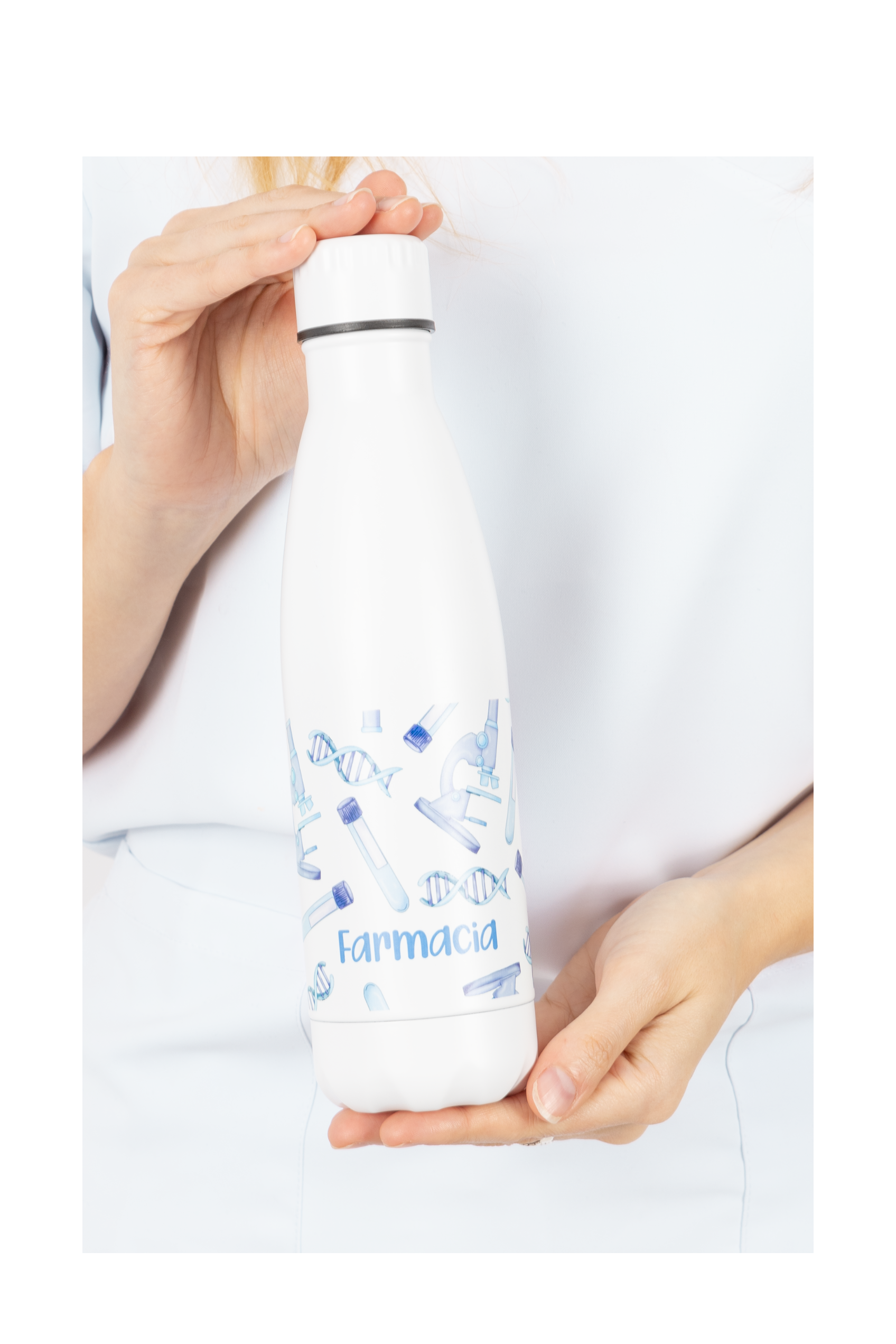 Enfermania Regalos Laboratoire Pharmacie bouteille inox 700 ml