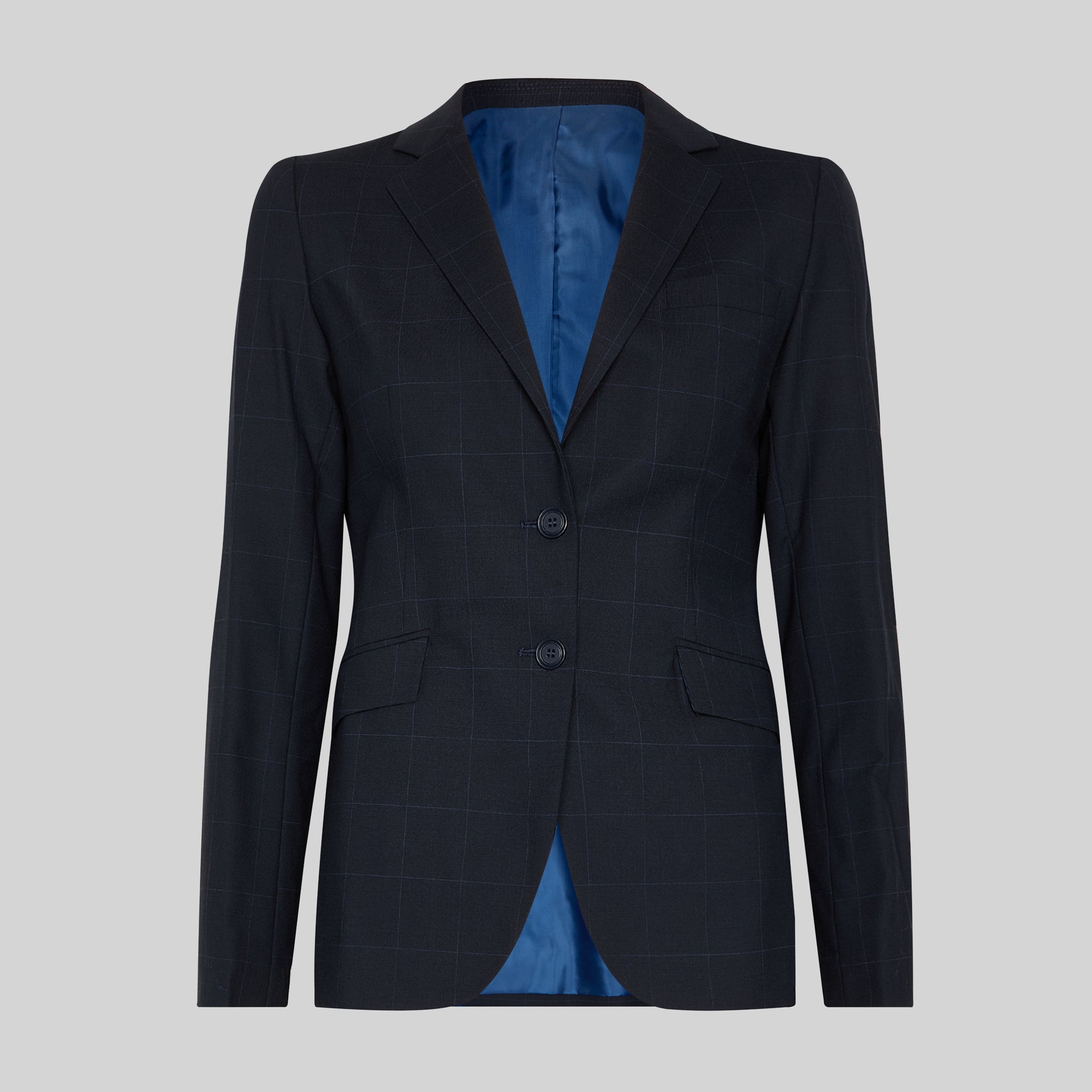 Gary's Jackets Blazer Femme Marine 2 Boutons Trip Taille 42
