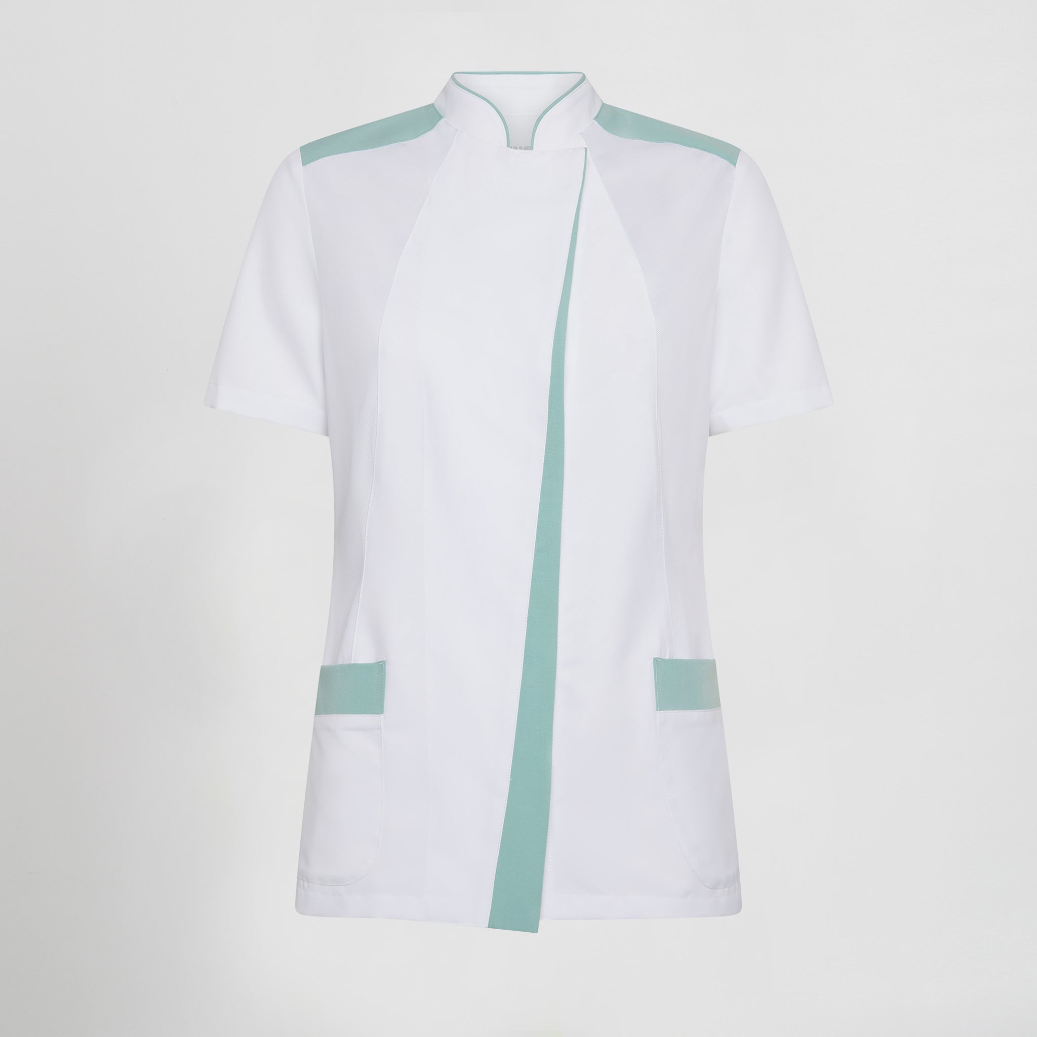 GARY'S Judit blouse médicale col mao camel taille M