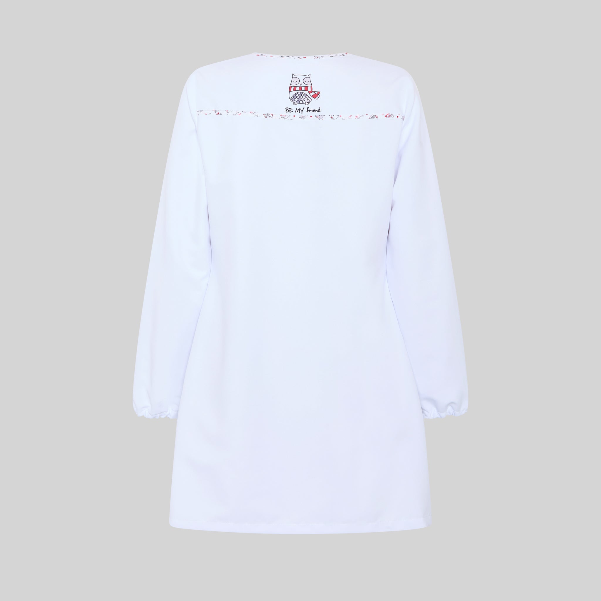 GARY'S Be My Friend robe femme blanche recyclée