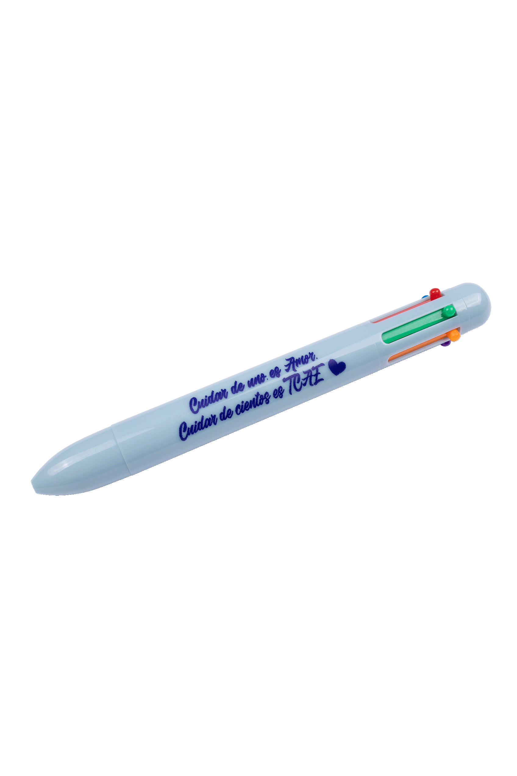 Enfermania Stylo 6 Couleurs Bleu Clair Pastel TCAE