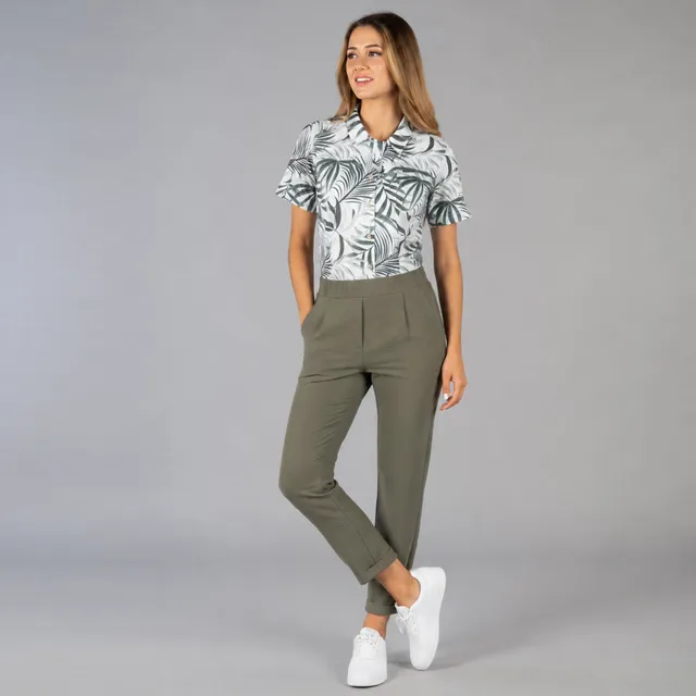 GARY'S Bambula pantalon travail femme beige léger