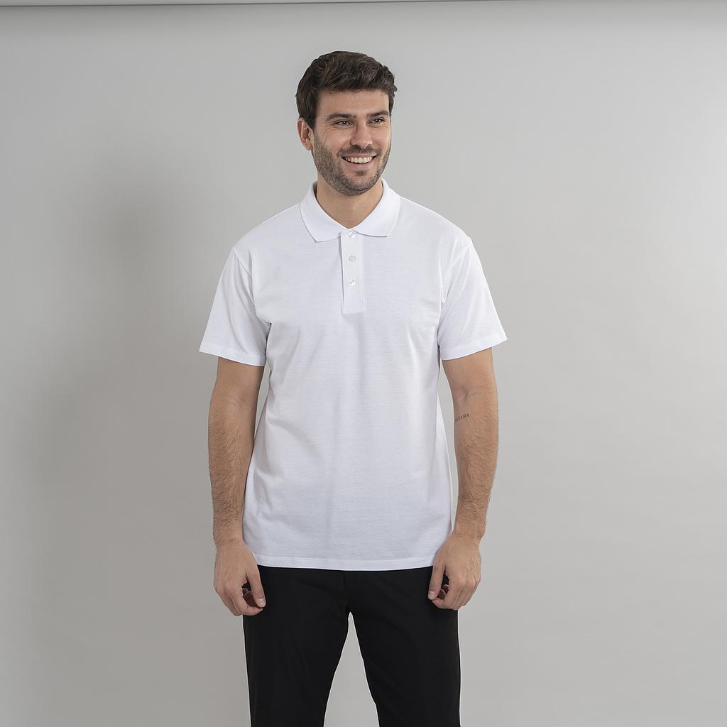 GARY'S Peñafiel polo homme coton noir manches courtes