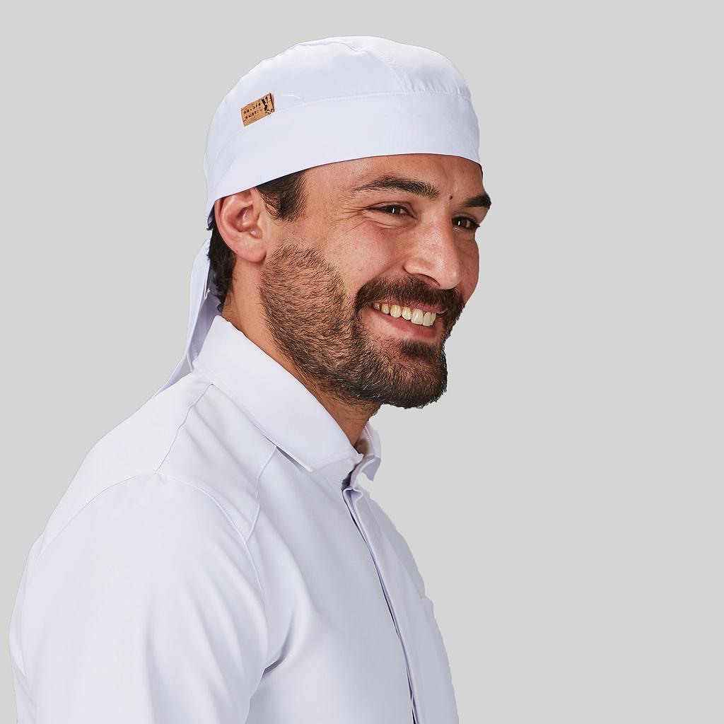 Gary's Naturewear calot cuisinier bandana noir taille unique