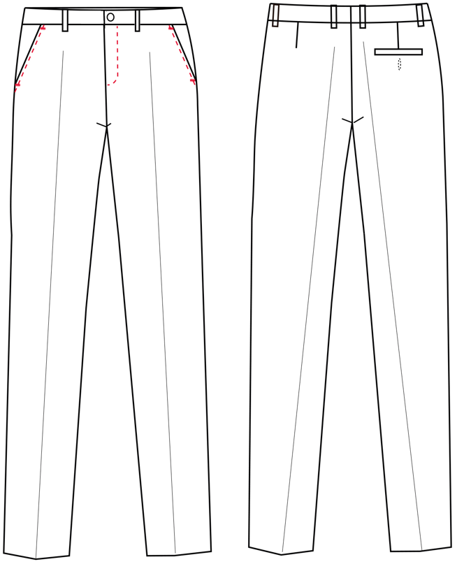 Gary's Tecno Pantalon Travail Homme Noir Sans Pinces