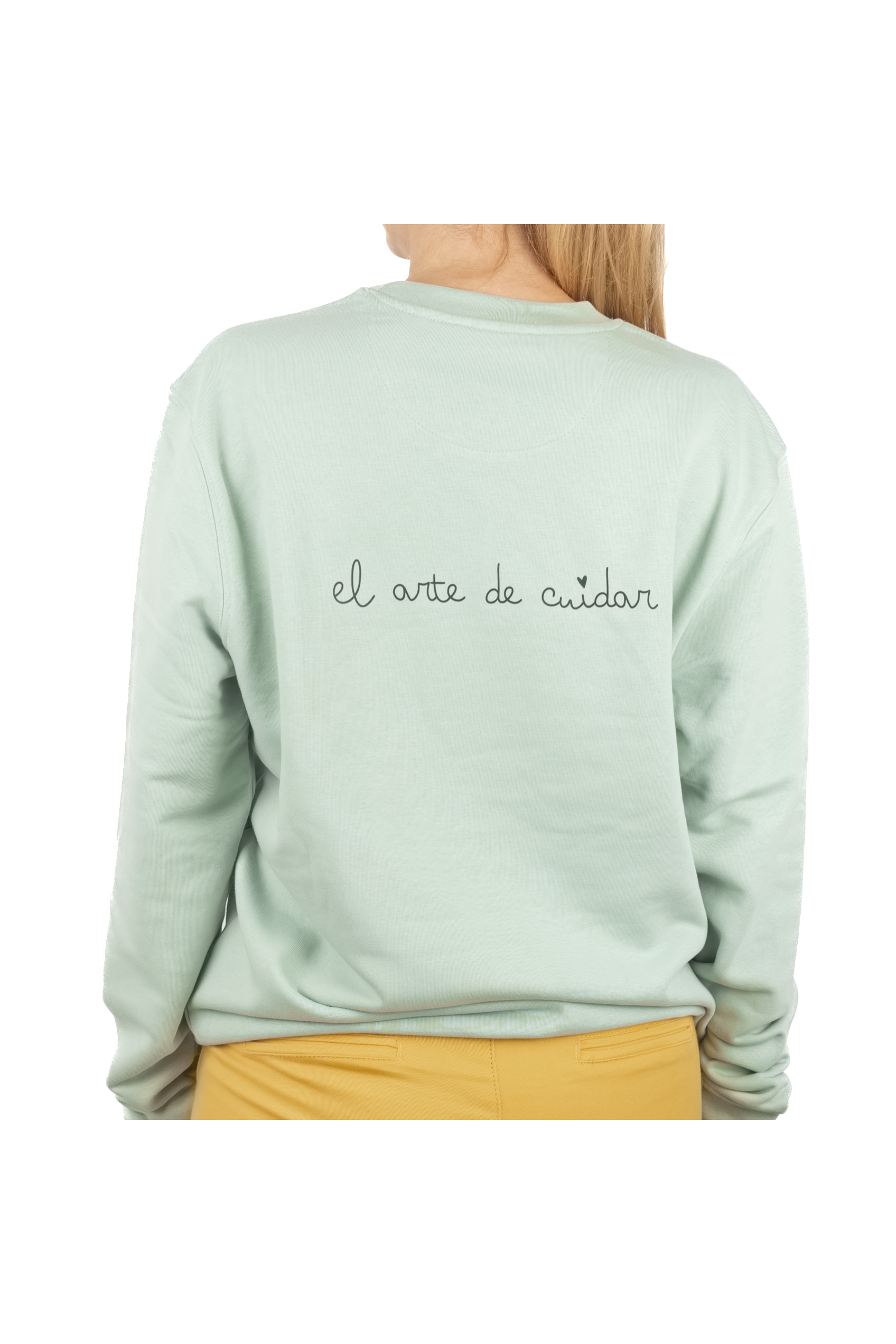 Enfermania Ropa sweat vert sanitaire coton bio taille S