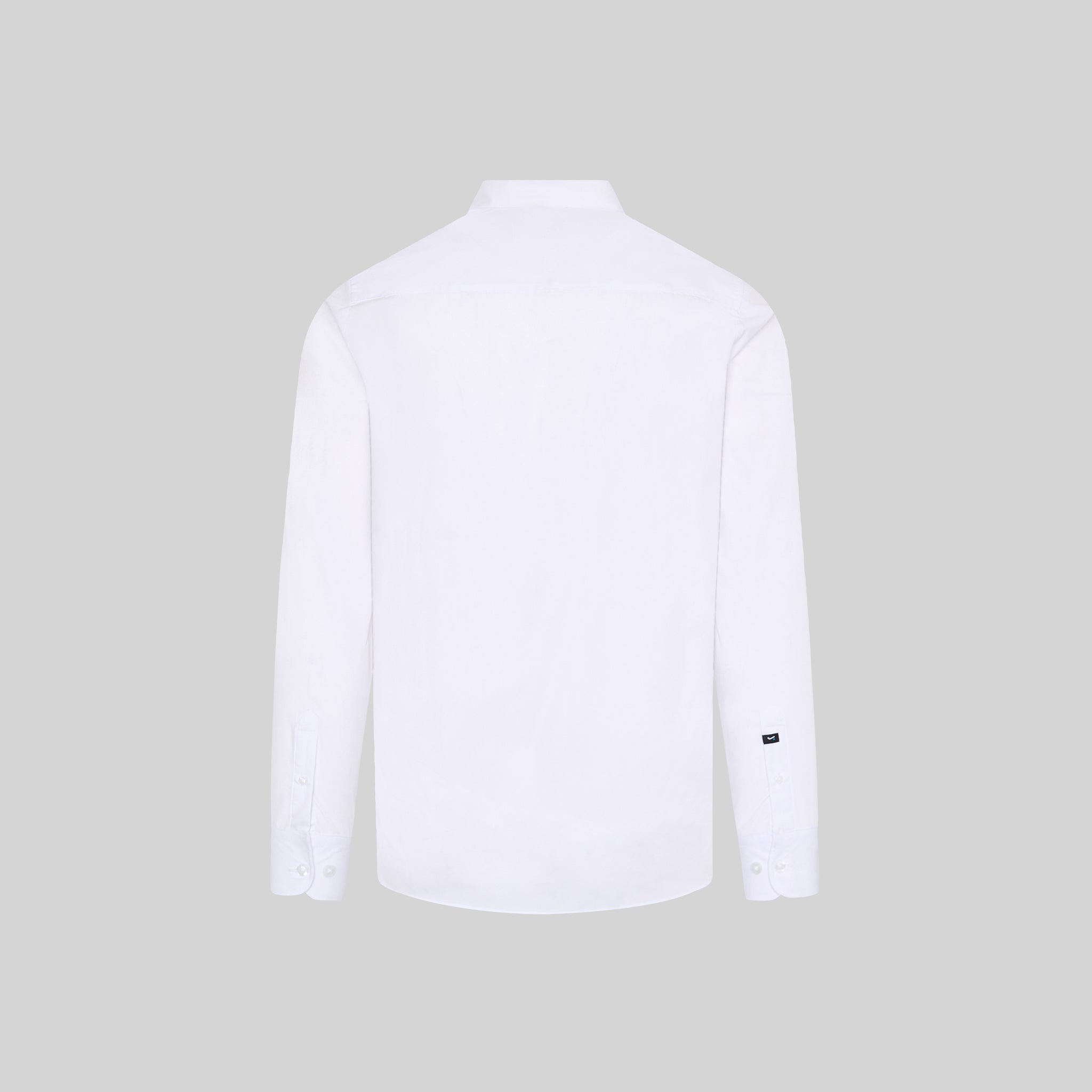 Gary's Shirts chemise homme col mao noire manches longues