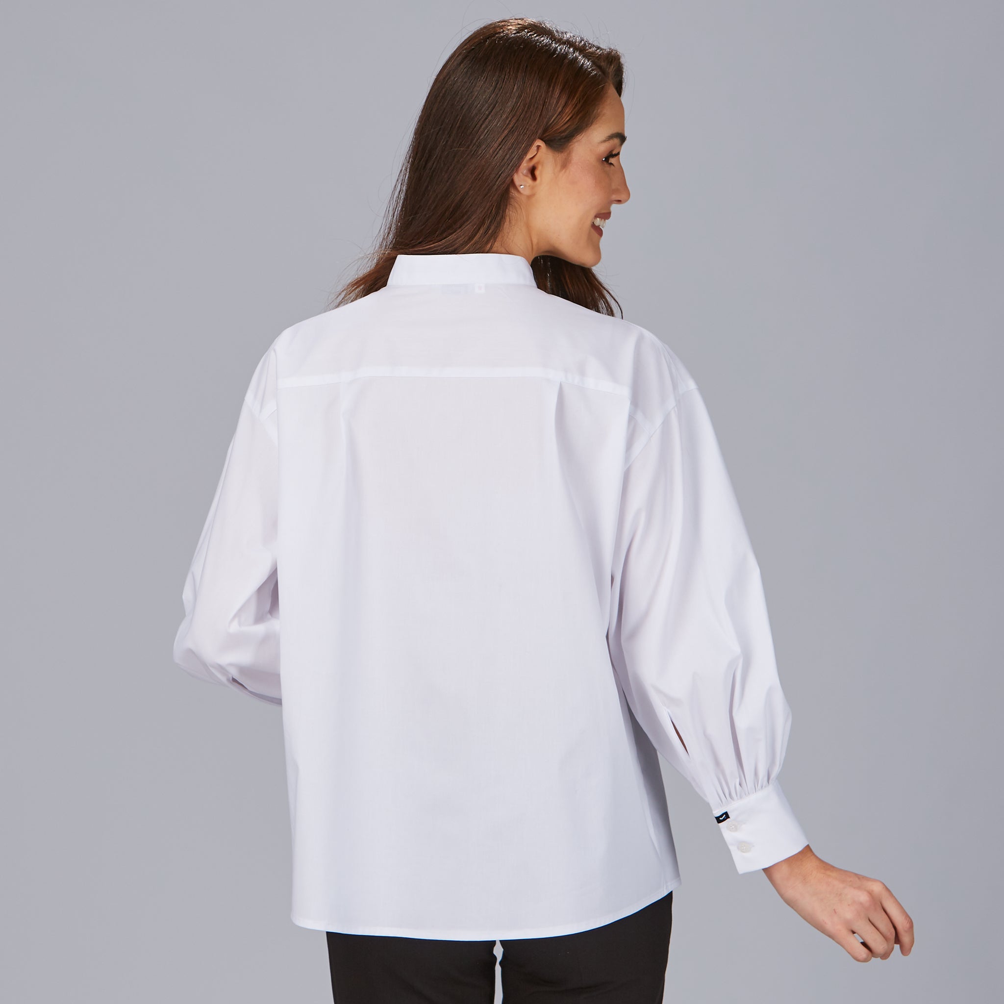 GARY'S Shirts Chemise Maddalena Femme Noire Oversize