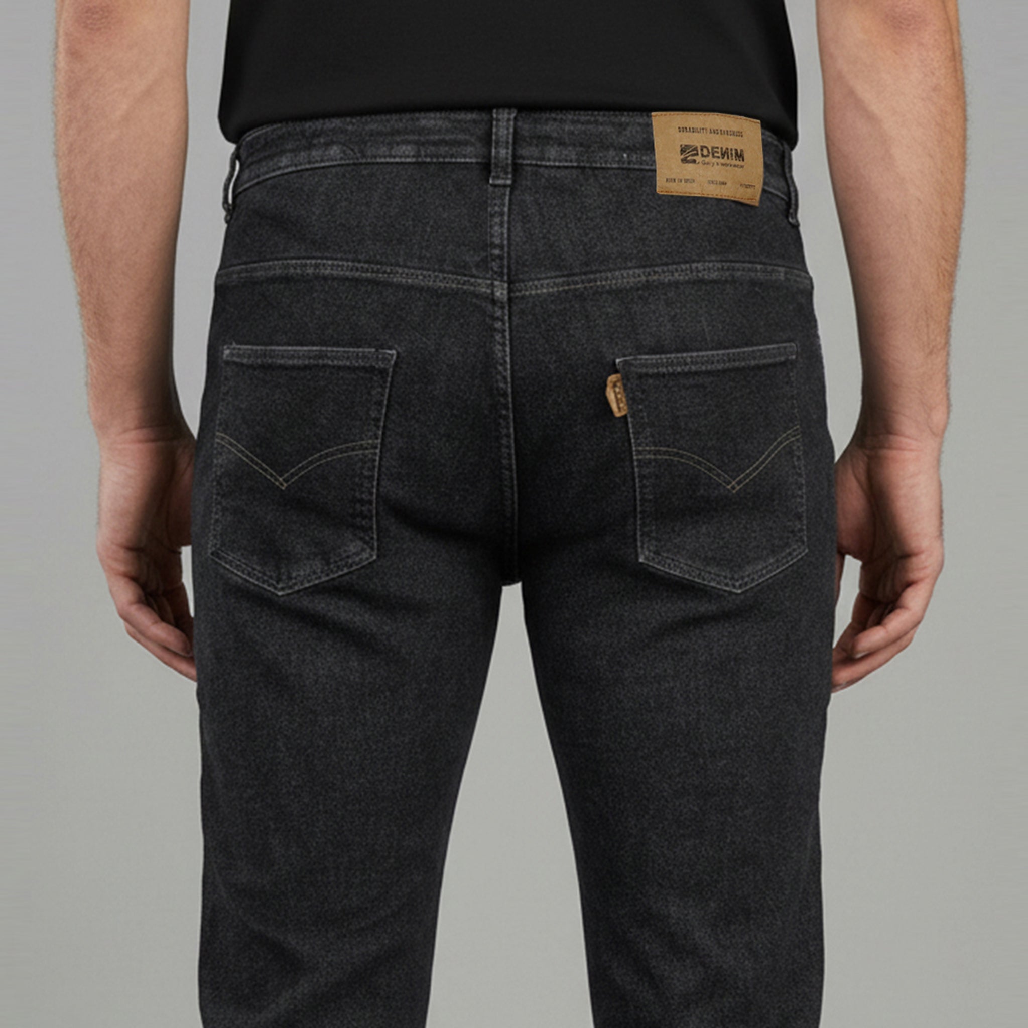 Gary's Pants Casdy pantalon denim homme noir stretch 46
