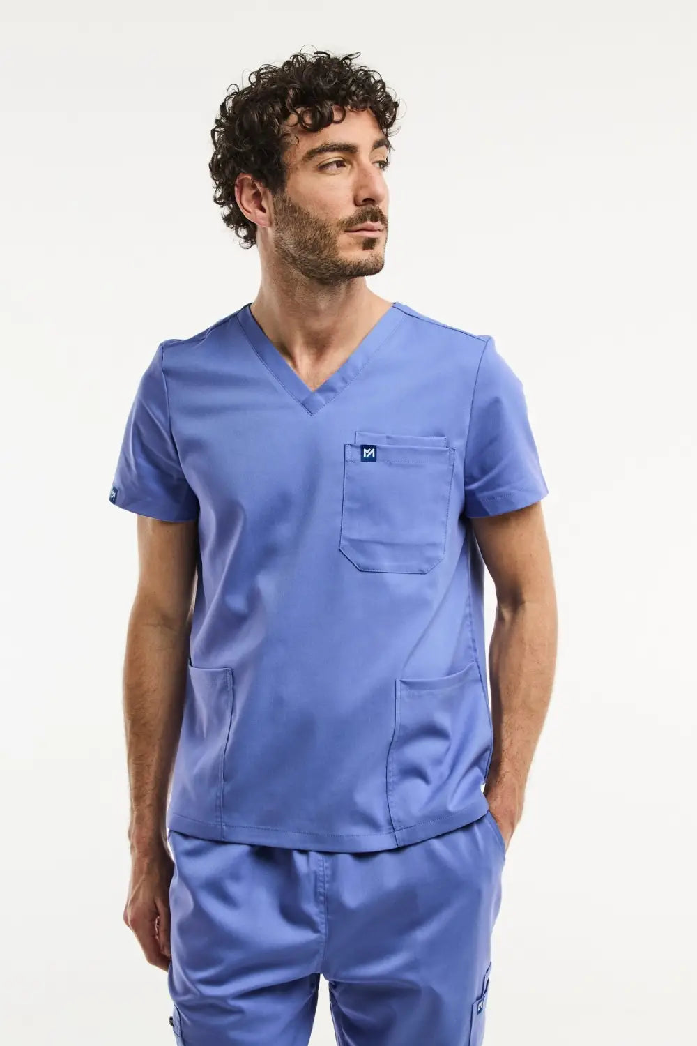 Aelin LUCA Jogger tenue médicale homme bleue stretch