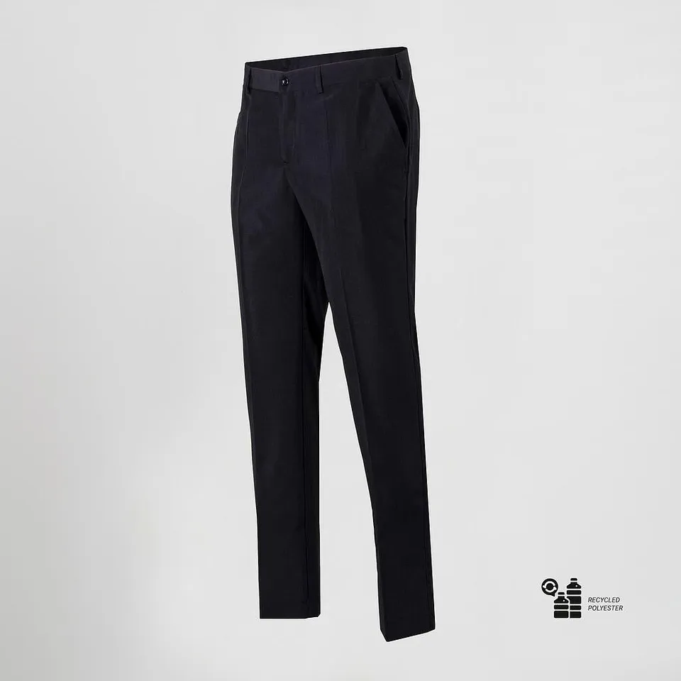Gary's pantalon homme noir microfibre recyclée
