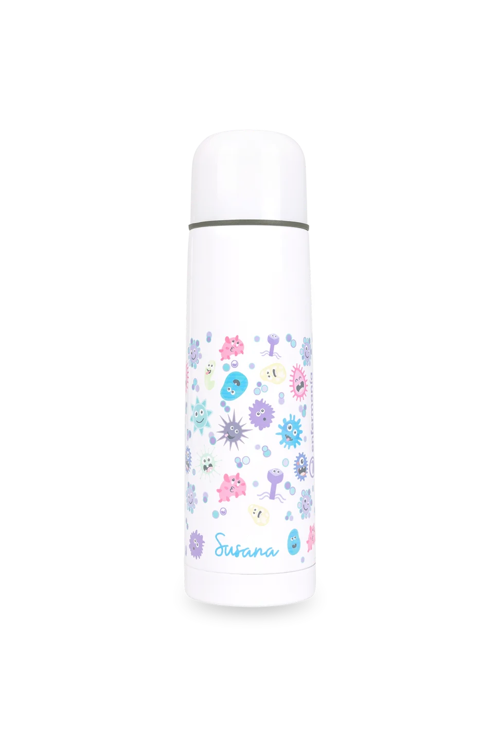 Enfermania Regalos thermos inox virus imprimé 500 ml