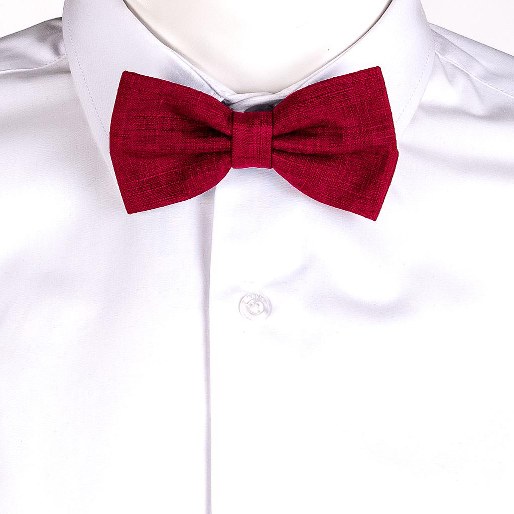 GARY'S Nœud papillon noir coton clip uniforme serveur