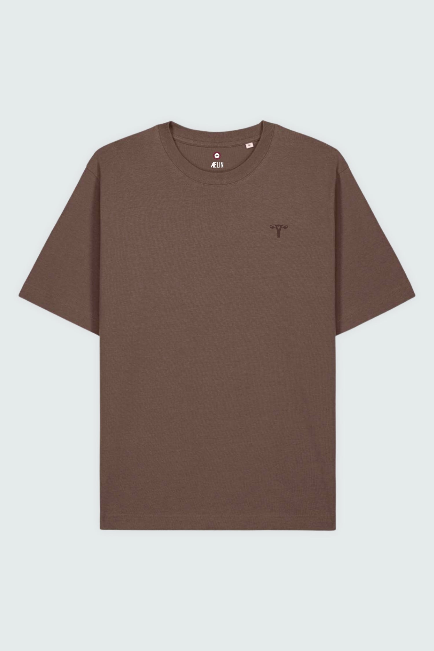 Aelin Slimfit New T-shirt médical gynécologie coton bio noir