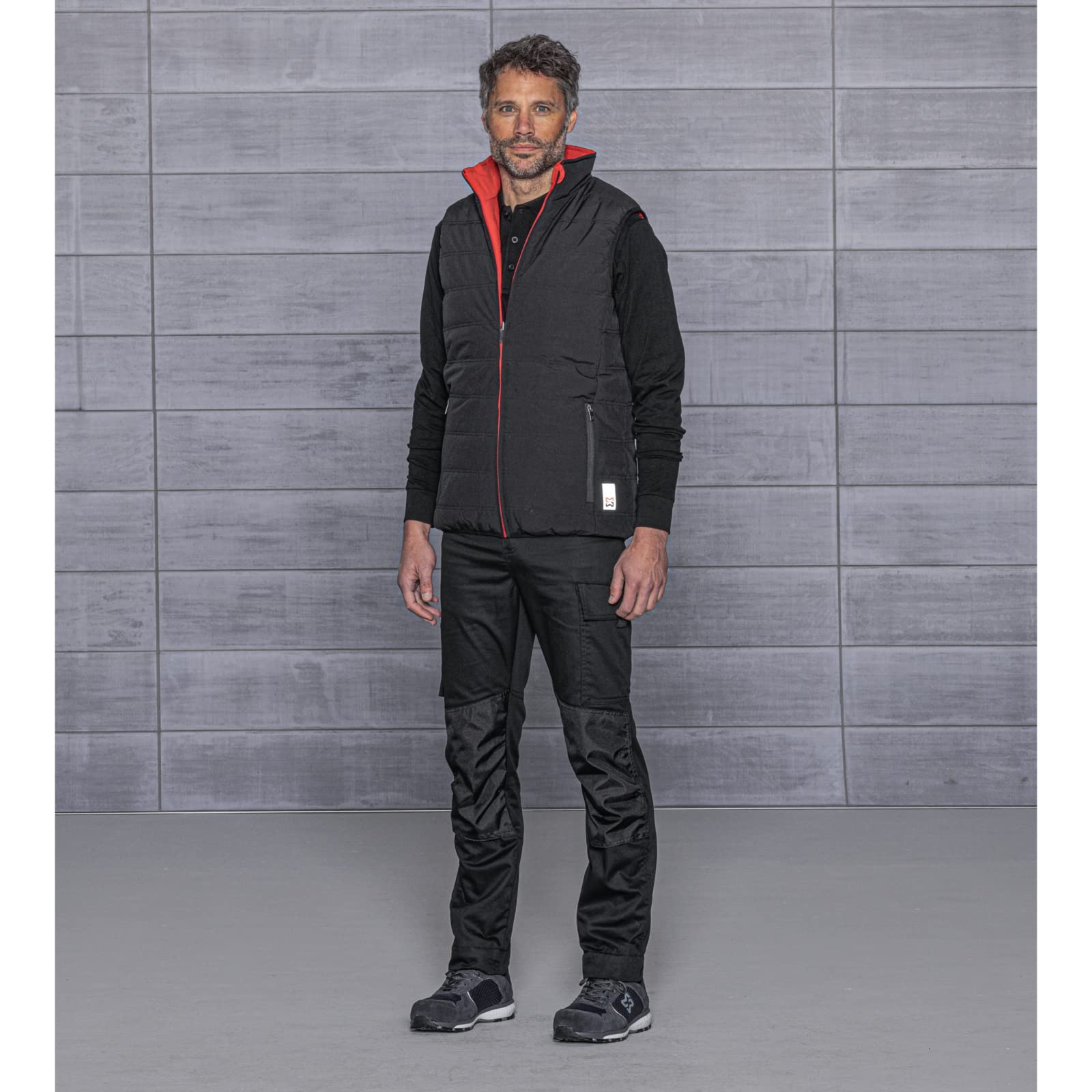 Würth MODYF Job+ polo manches longues noir XXL coton
