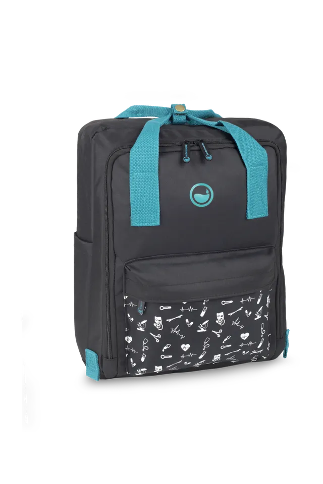 Enfermania Black Collection sac soignant polyester 39x30