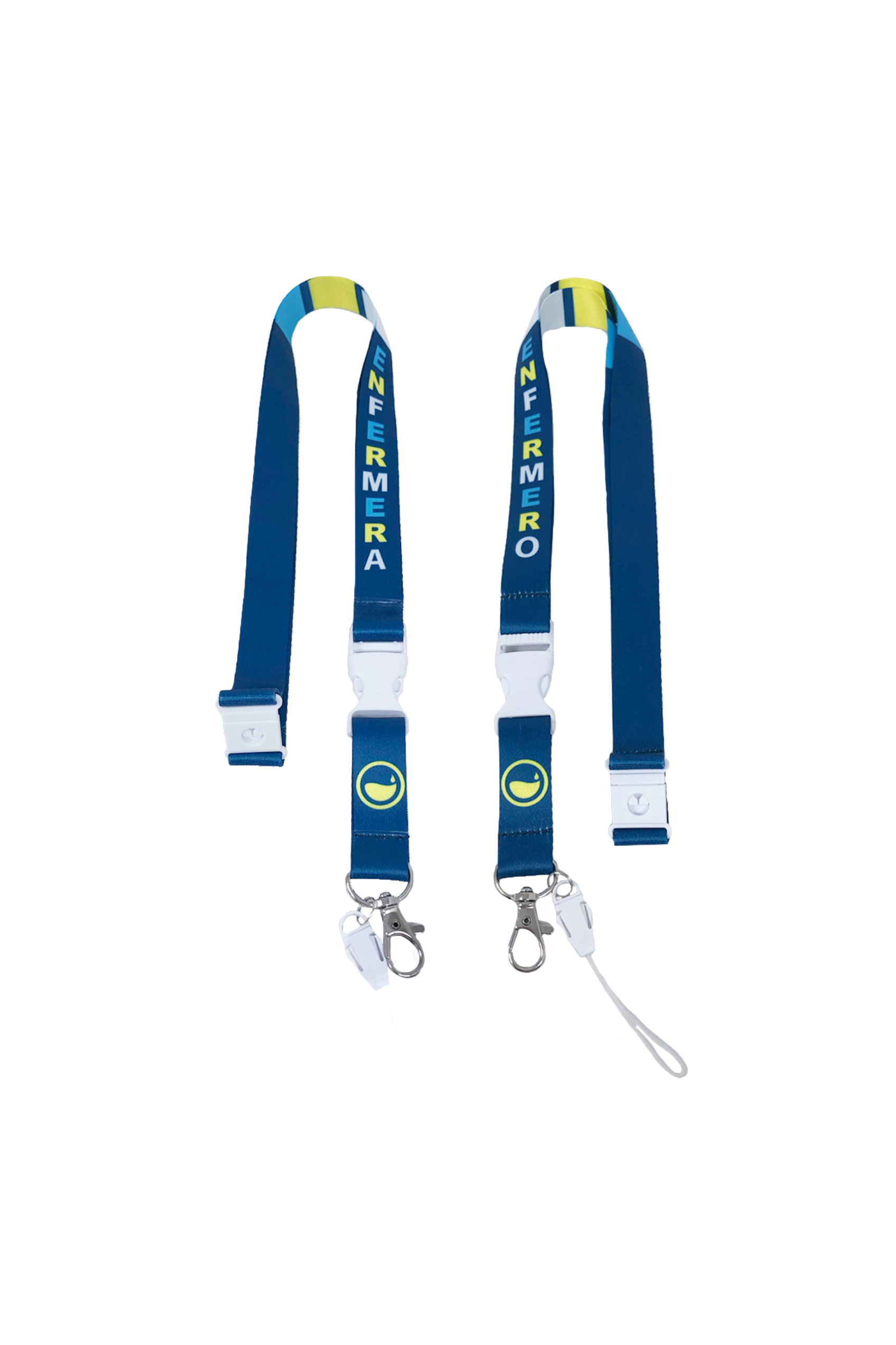Enfermania Accesorios Eighties tour de cou bleu 57 cm