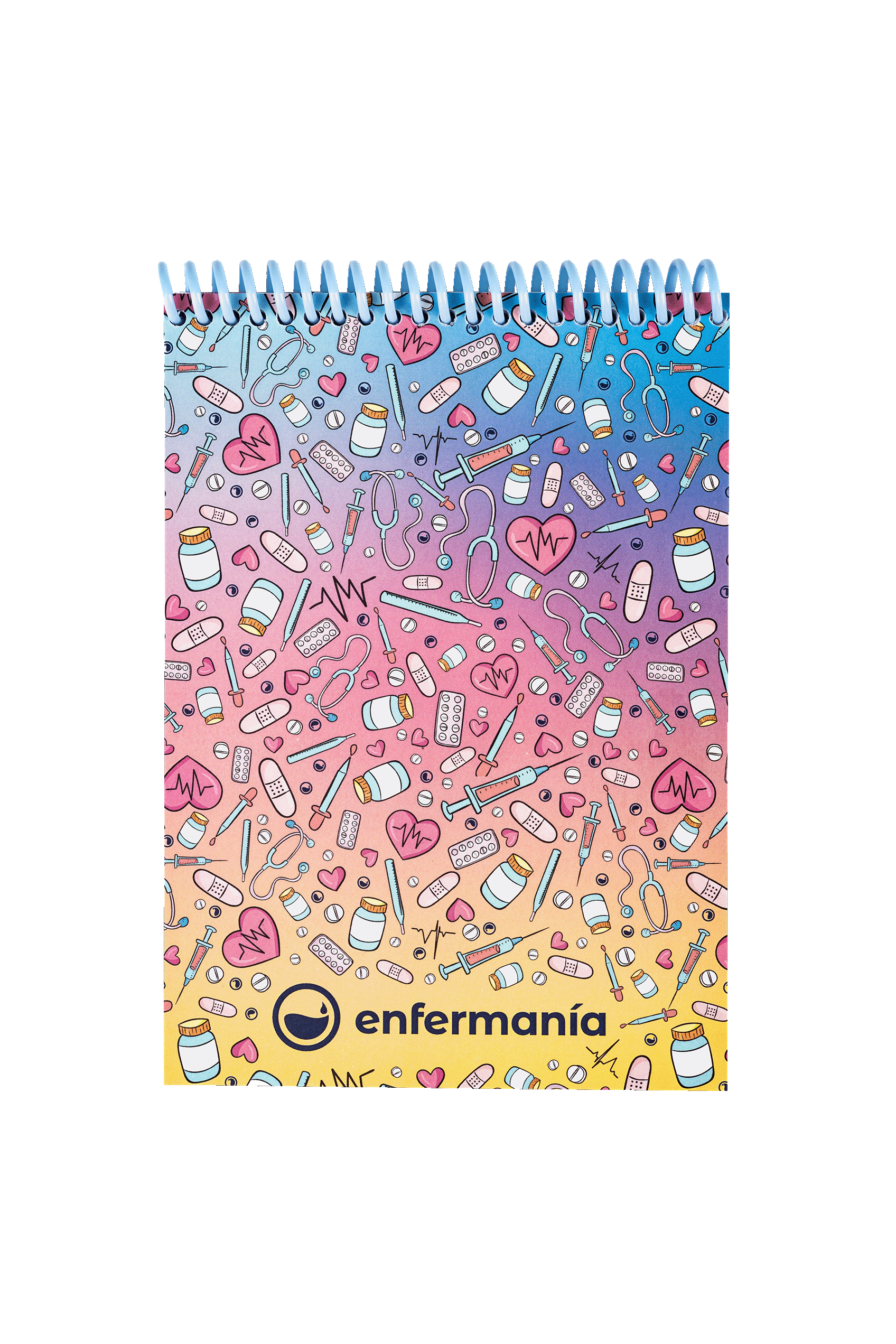 Enfermania Papelería Carnet A6 Colorful poche 50 pages