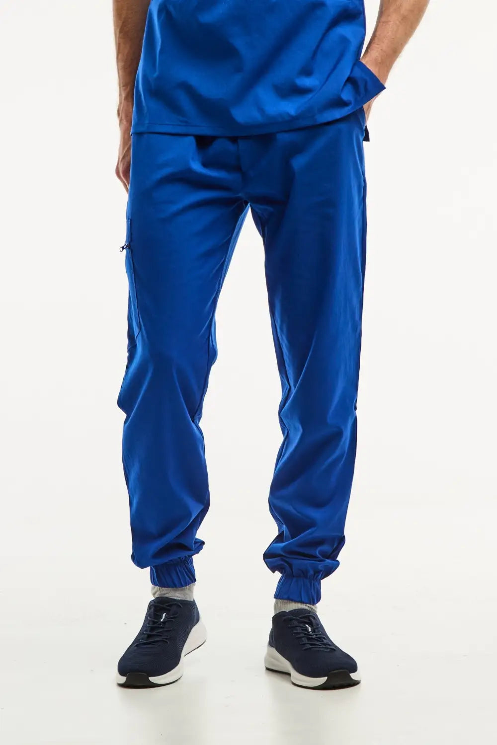 Aelin LUCA pantalon médical homme bleu royal 3 poches