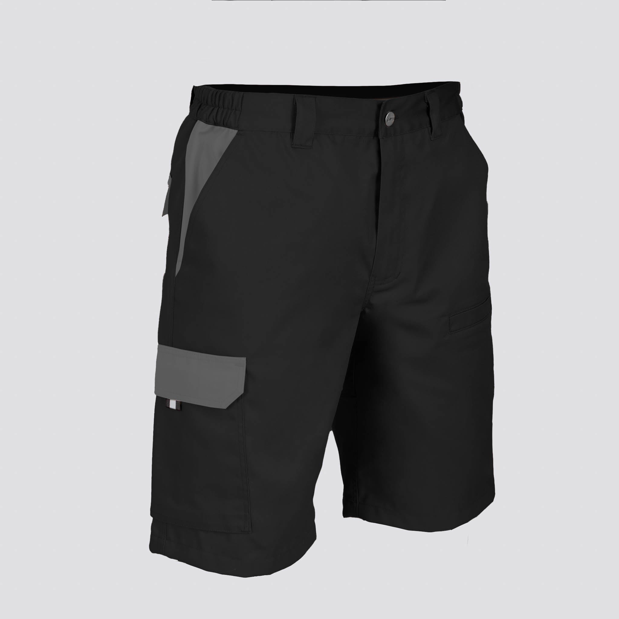 GARY'S Maple Bermuda Travail Noir/Marine T34 Stretch