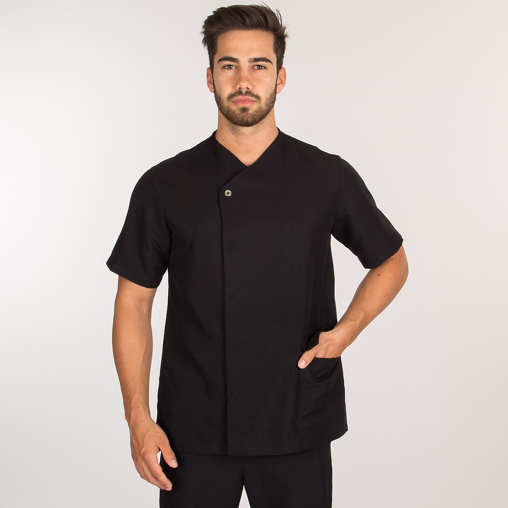 GARY'S Rodas veste homme manches courtes noir XS