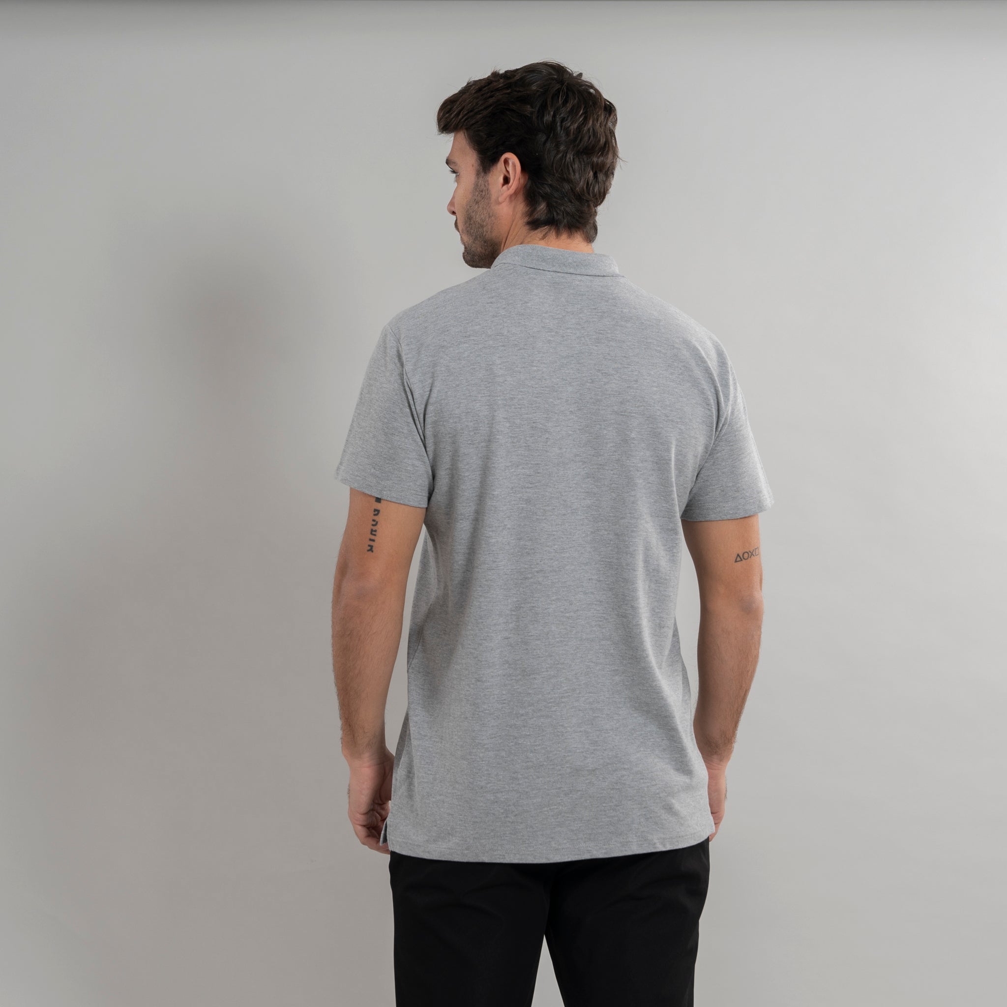 GARY'S Olvera polo travail homme piqué coton noir