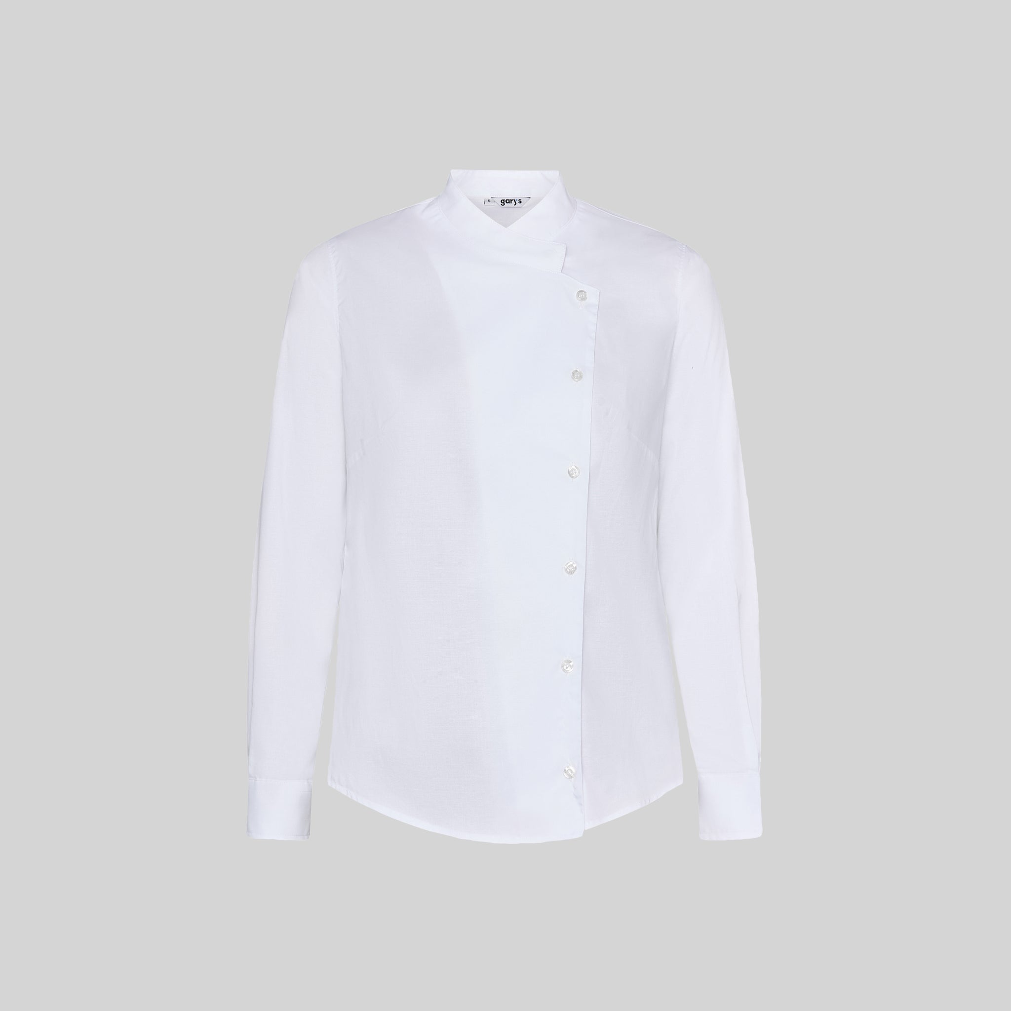GARY'S Angelica chemise femme blanche coton manches longues